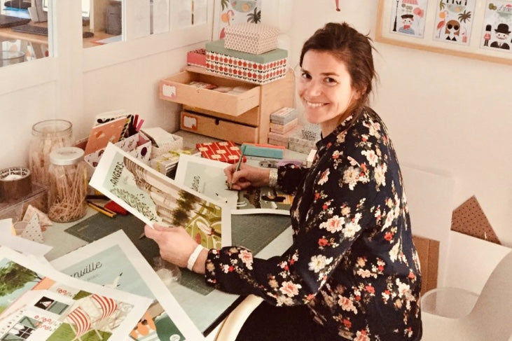 Interview d'émilie, créatrice de la collection "Petits Yéyés" pour MauvaisesGraines