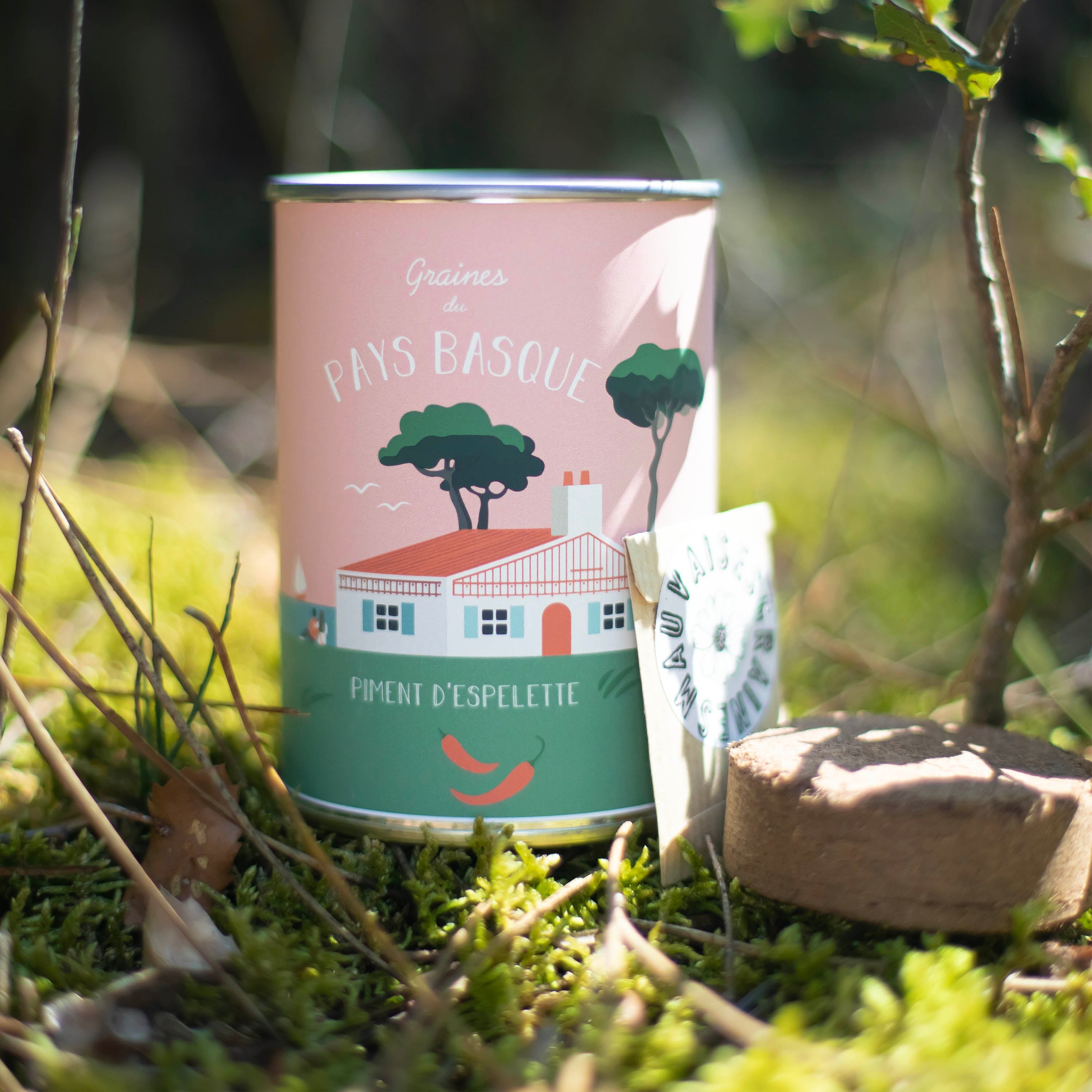 Kit à semer "Pays Basque" - graines de Piments MauvaisesGraines