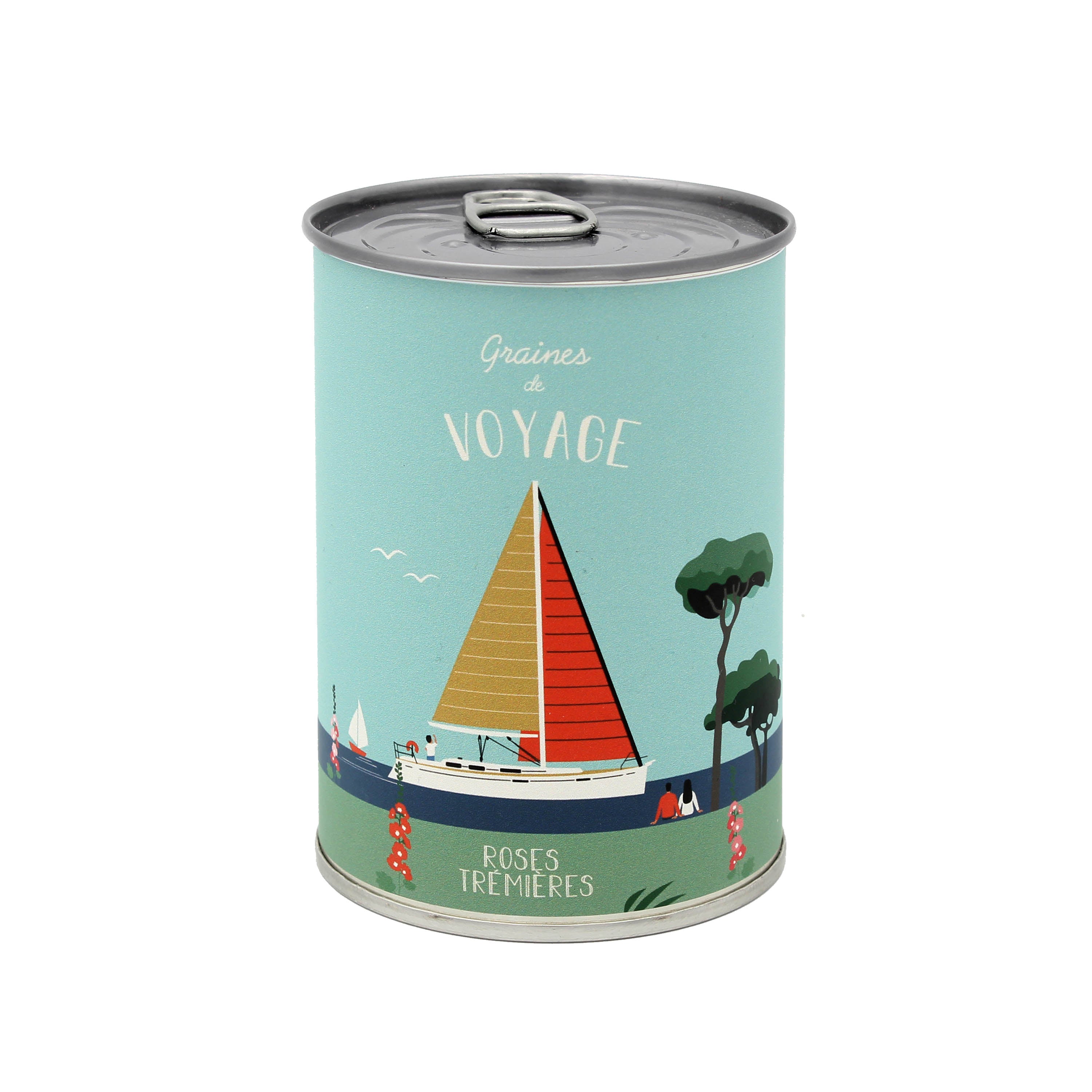 Kit à semer "Voyage" - graines de Roses Trémières MauvaisesGraines