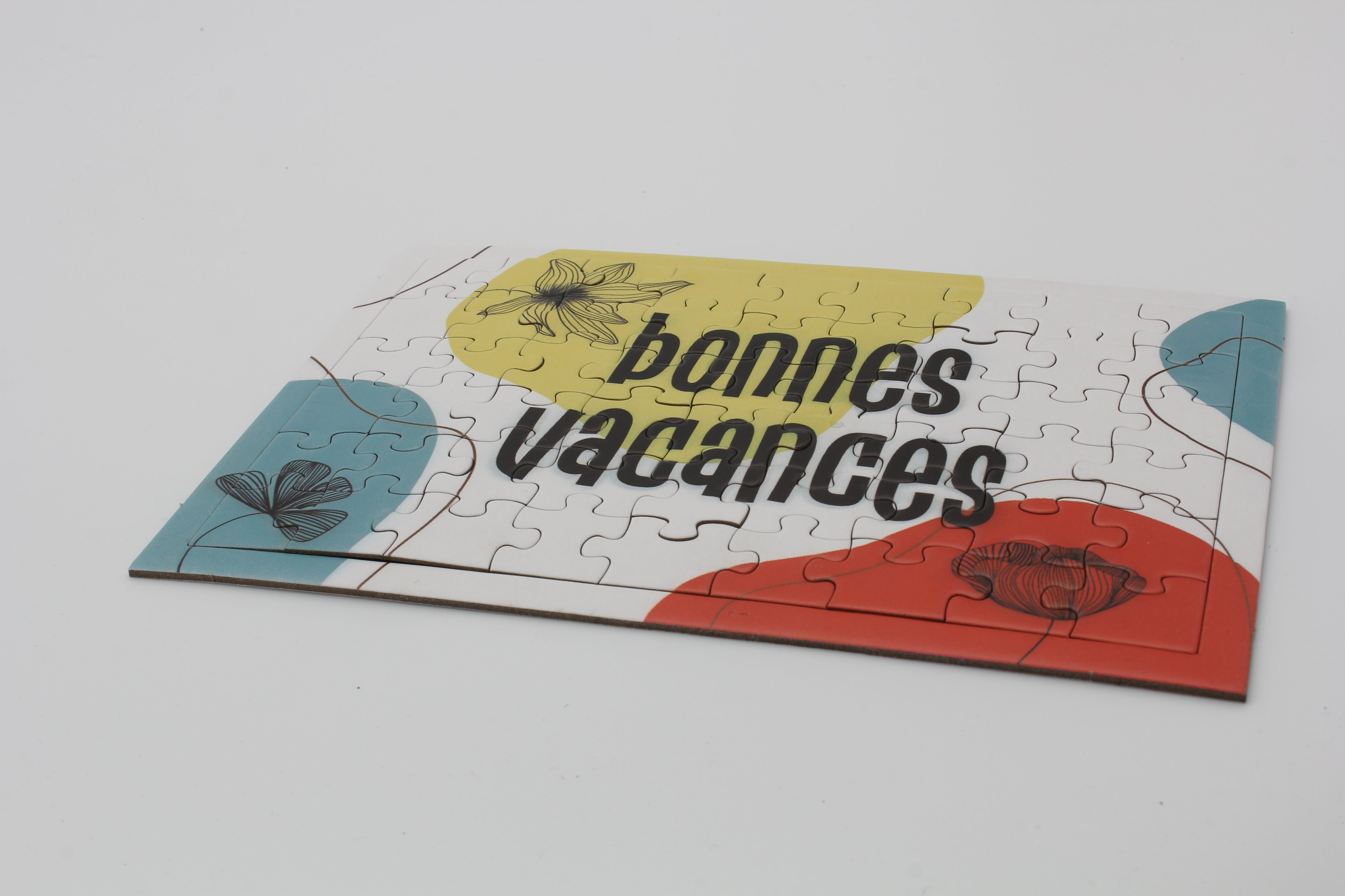 Puzzle à message "Bonnes Vacances" bwat