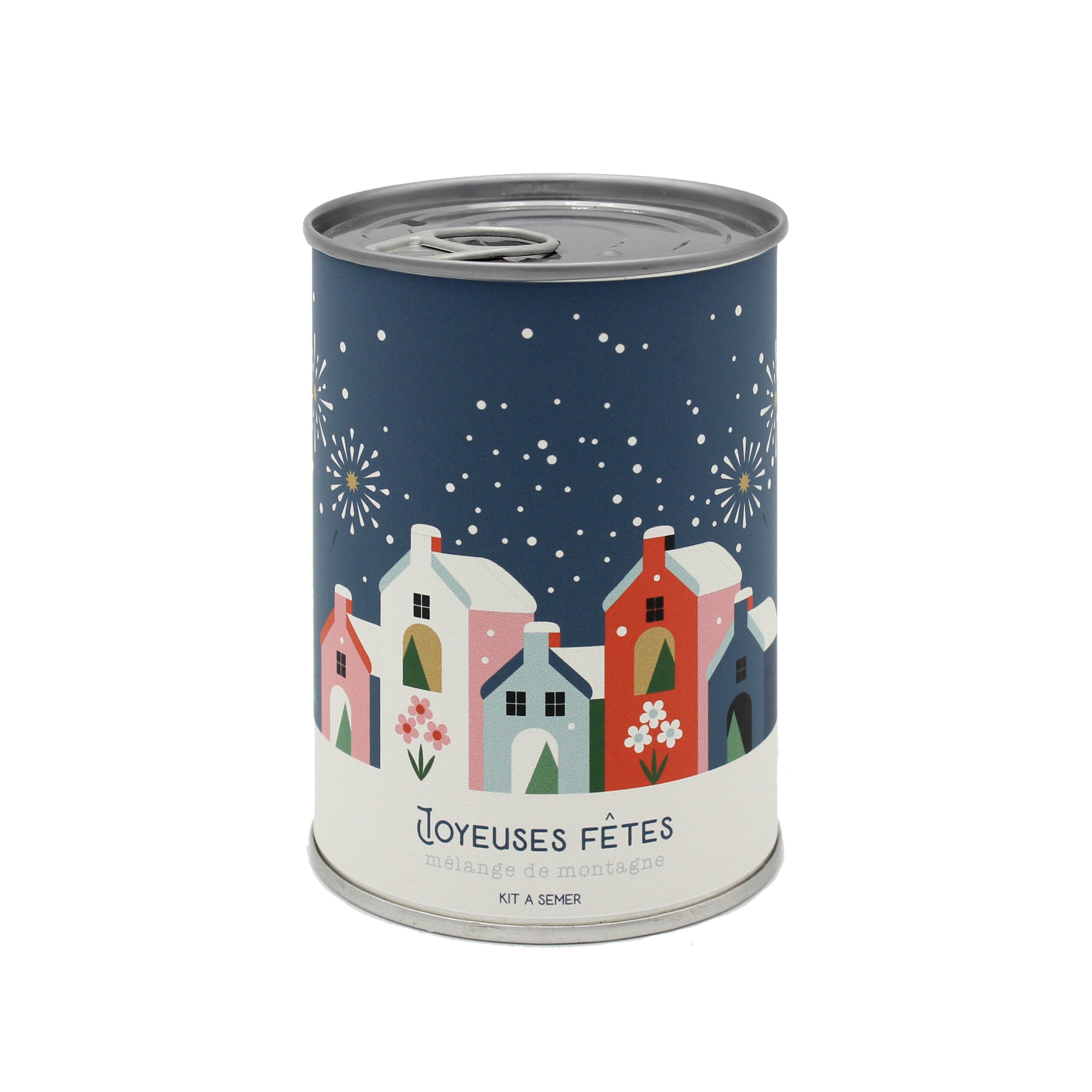 Copie de Kit à semer "Noël Joyeux (boule à neige)" Fabriqué en France MauvaisesGraines