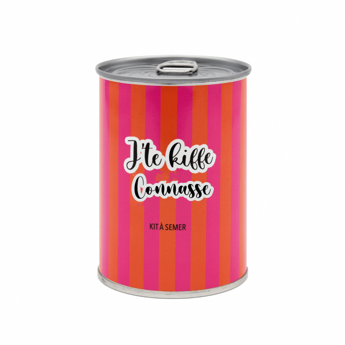 Kit à semer personnalisable J'te Kiff