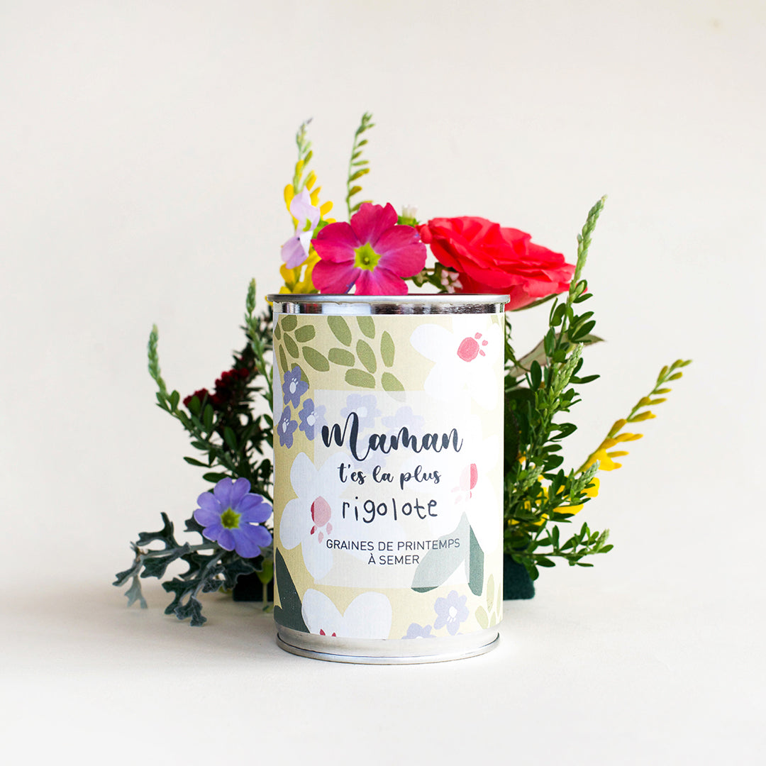 Kit à semer "Maman t'es la plus Rigolote"