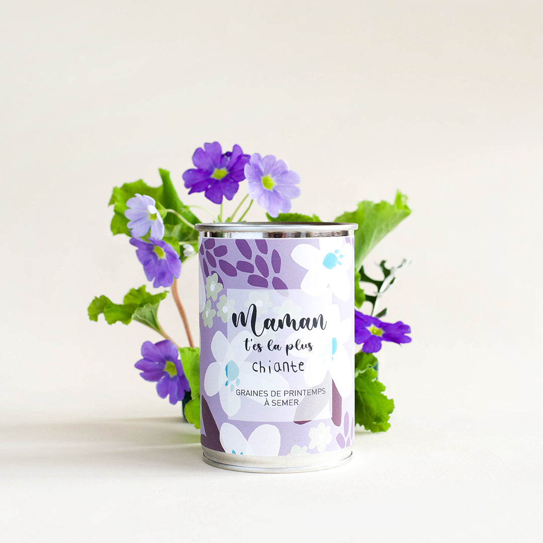 Kit à semer "Maman t'es la plus Chiante"