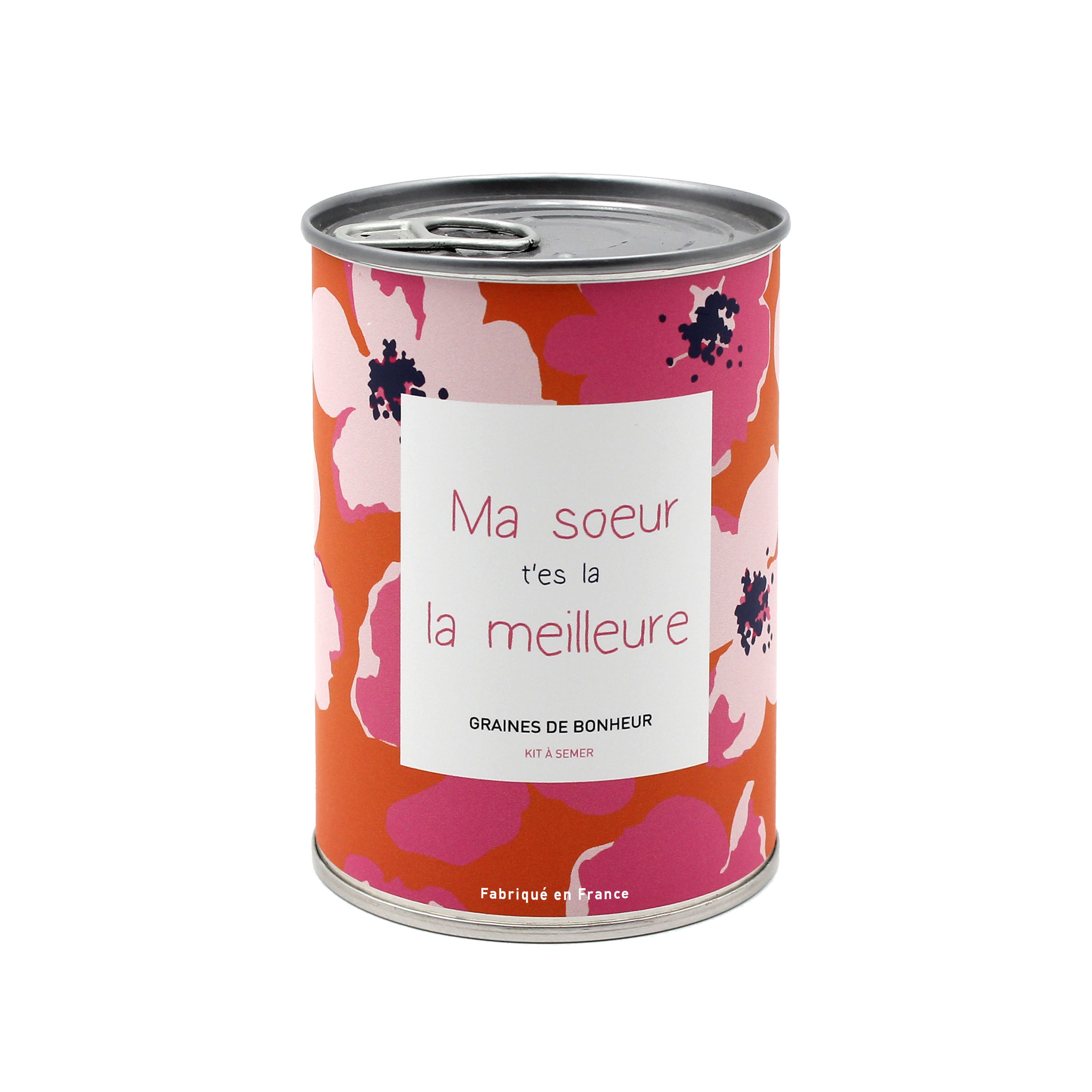 Kit à semer "Ma soeur t'es la meilleure" fabriqué en France