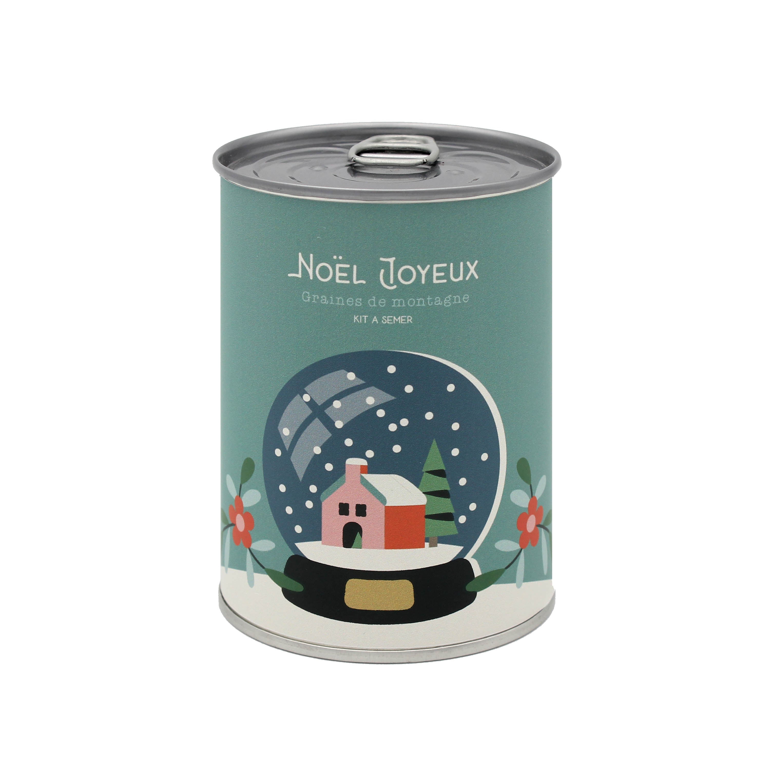 Copie de Kit à semer "Noël Joyeux (brouette)" fabriqué en France MauvaisesGraines