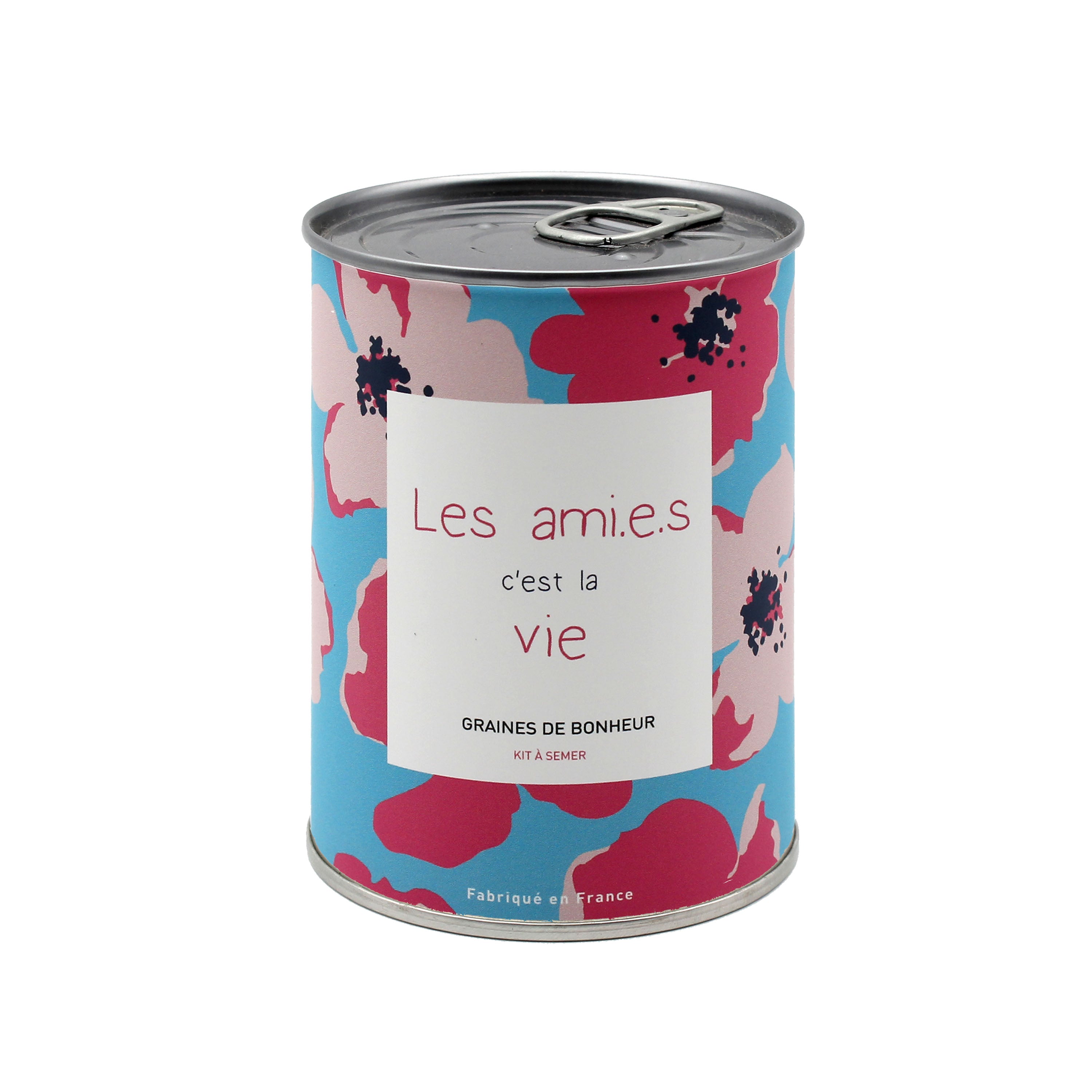 Kit à semer "Les ami.e.s c'est la vie" fabriqué en France