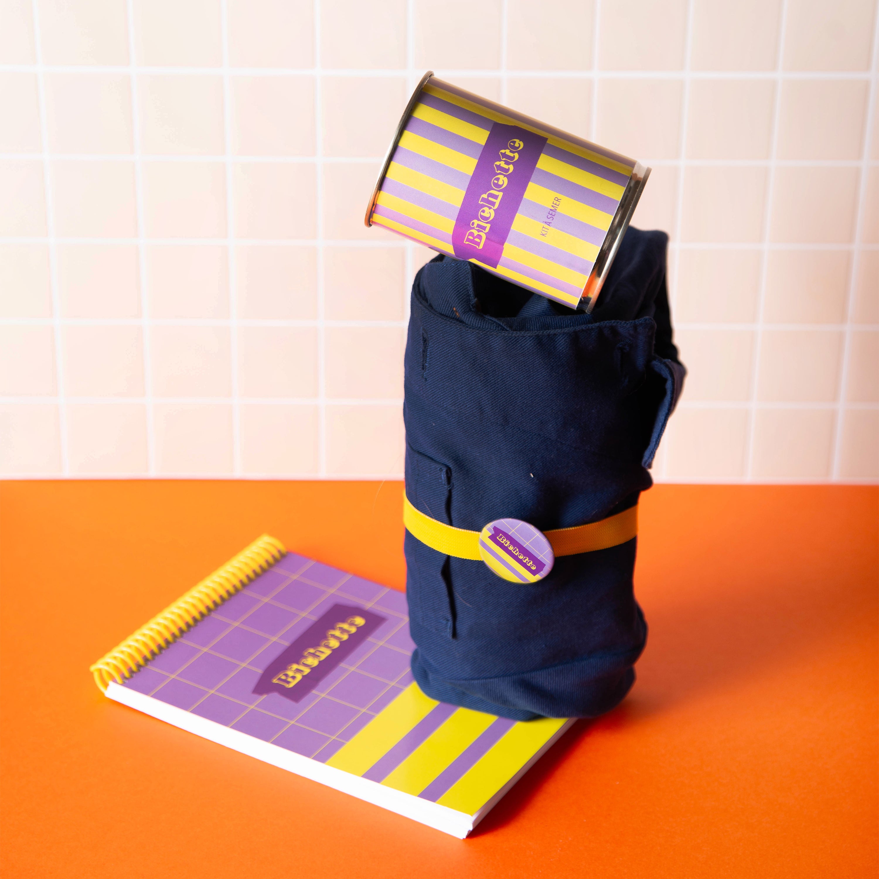 Kit à semer "Bichette t'es la plus chouette" fabriqué en France