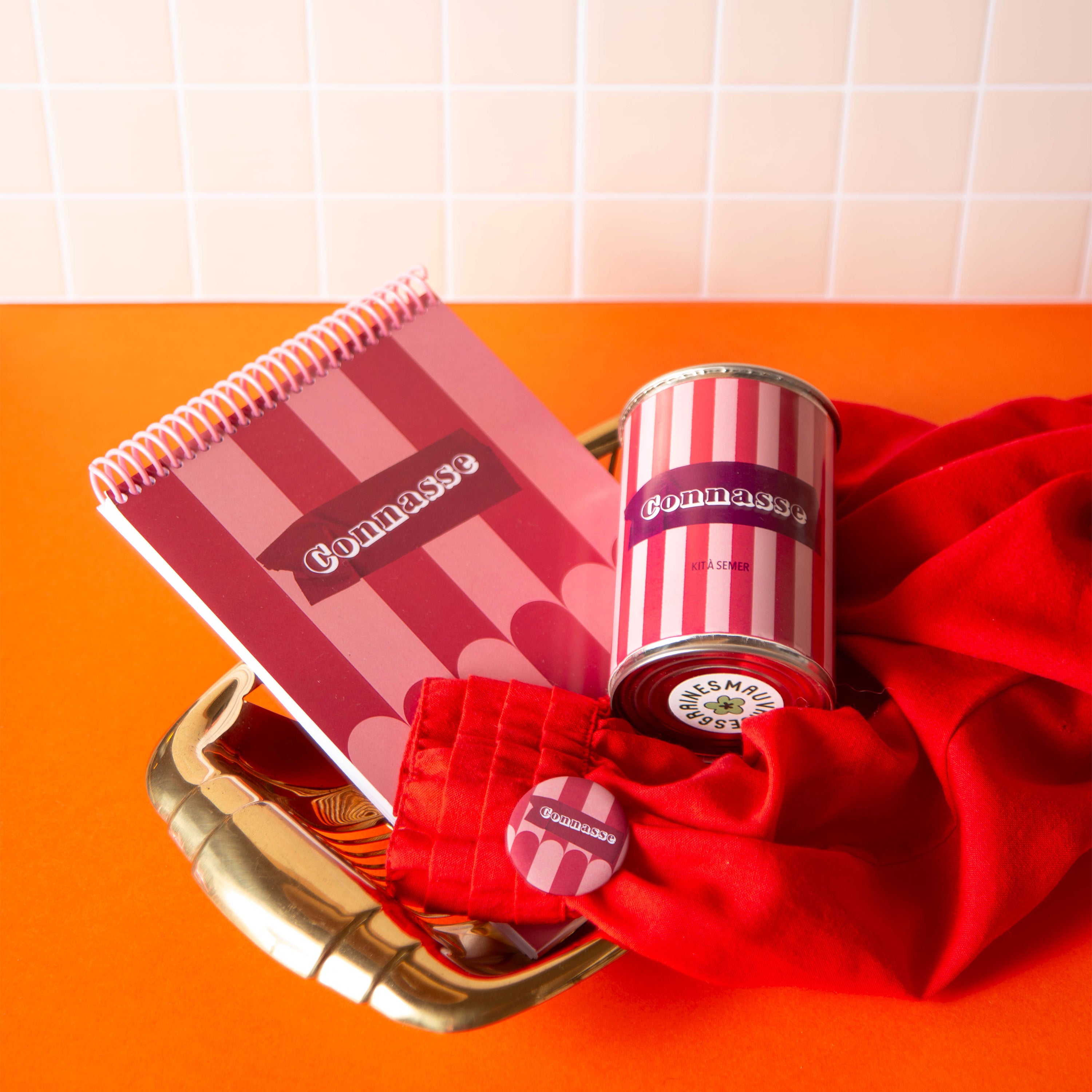 Pack Carnet + Kit à semer "Connasse"