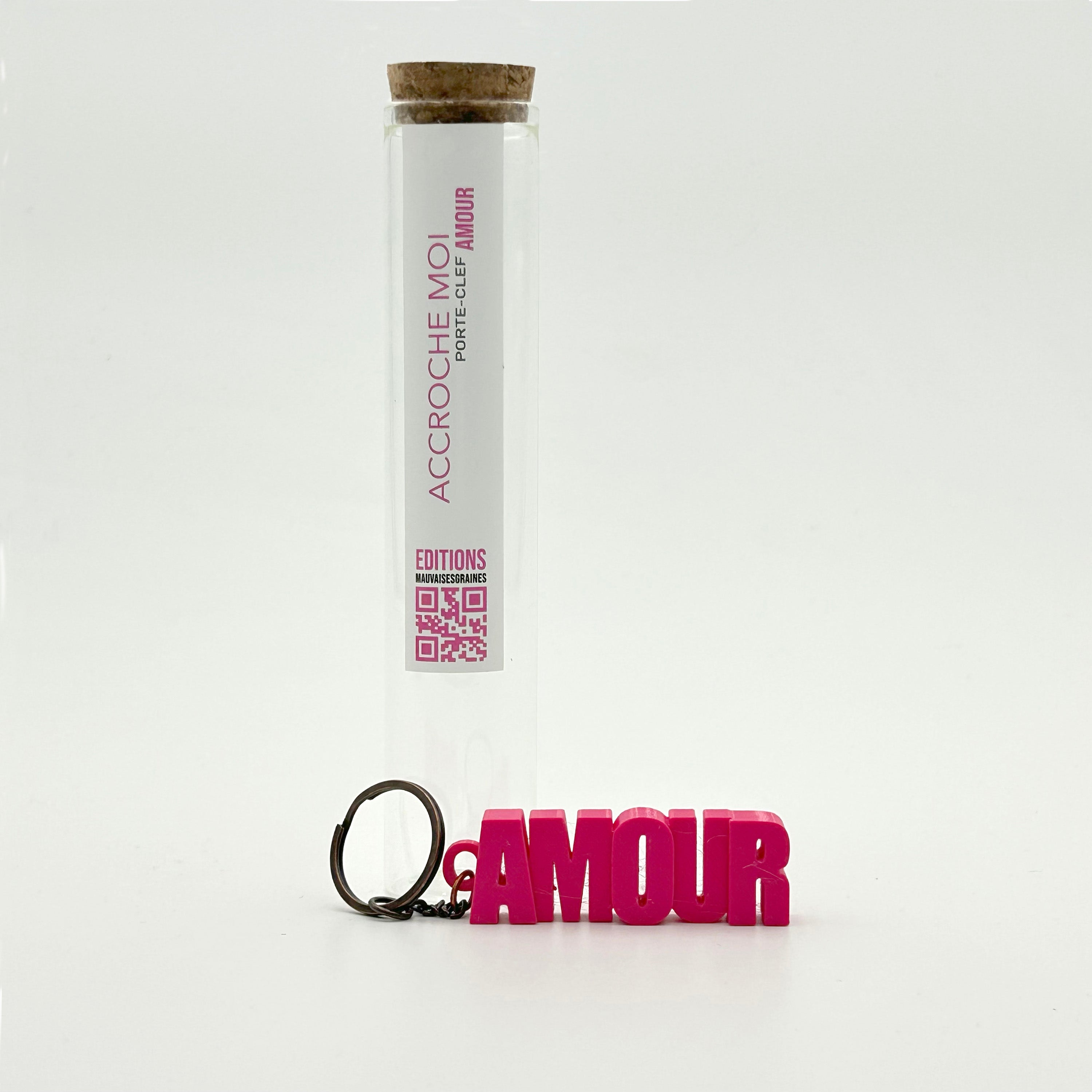 Porte-clés à message – AMOUR