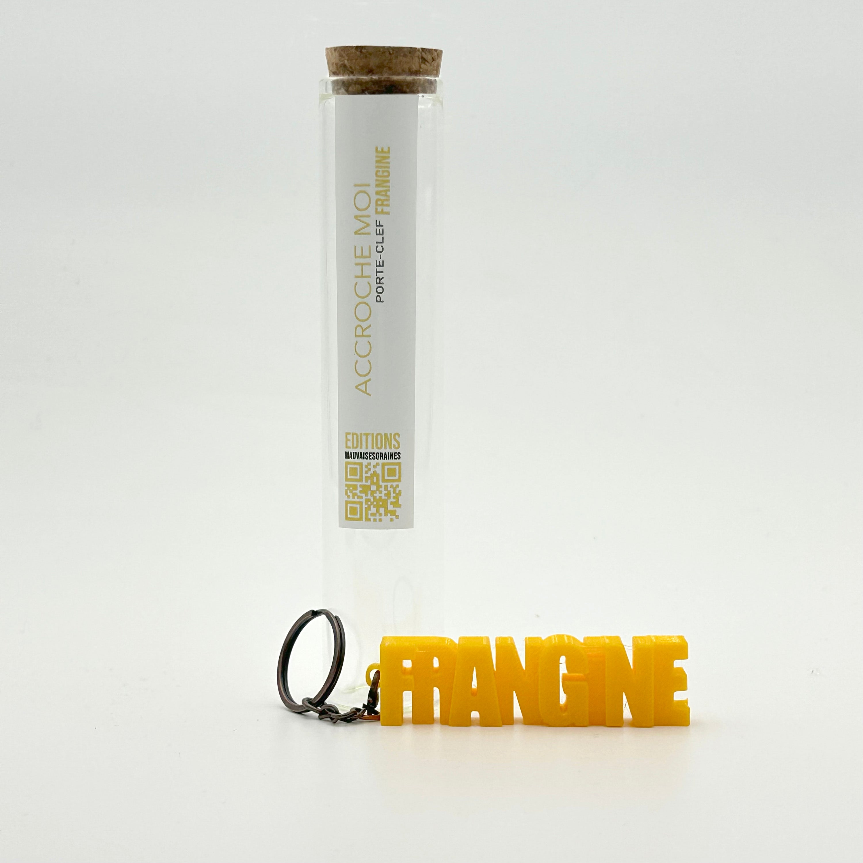 Porte-clés à message – FRANGINE