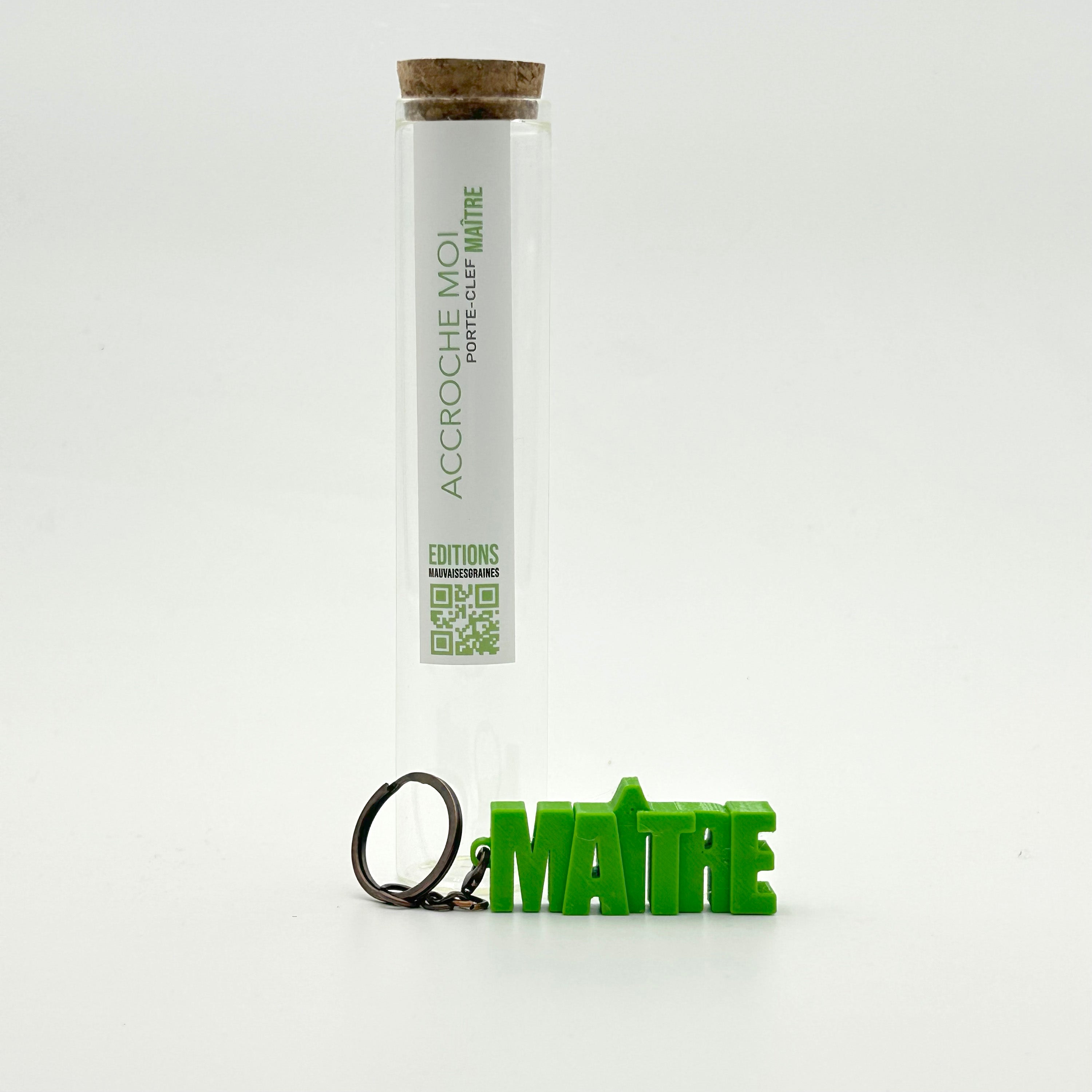 Porte-clés à message – MAÎTRE