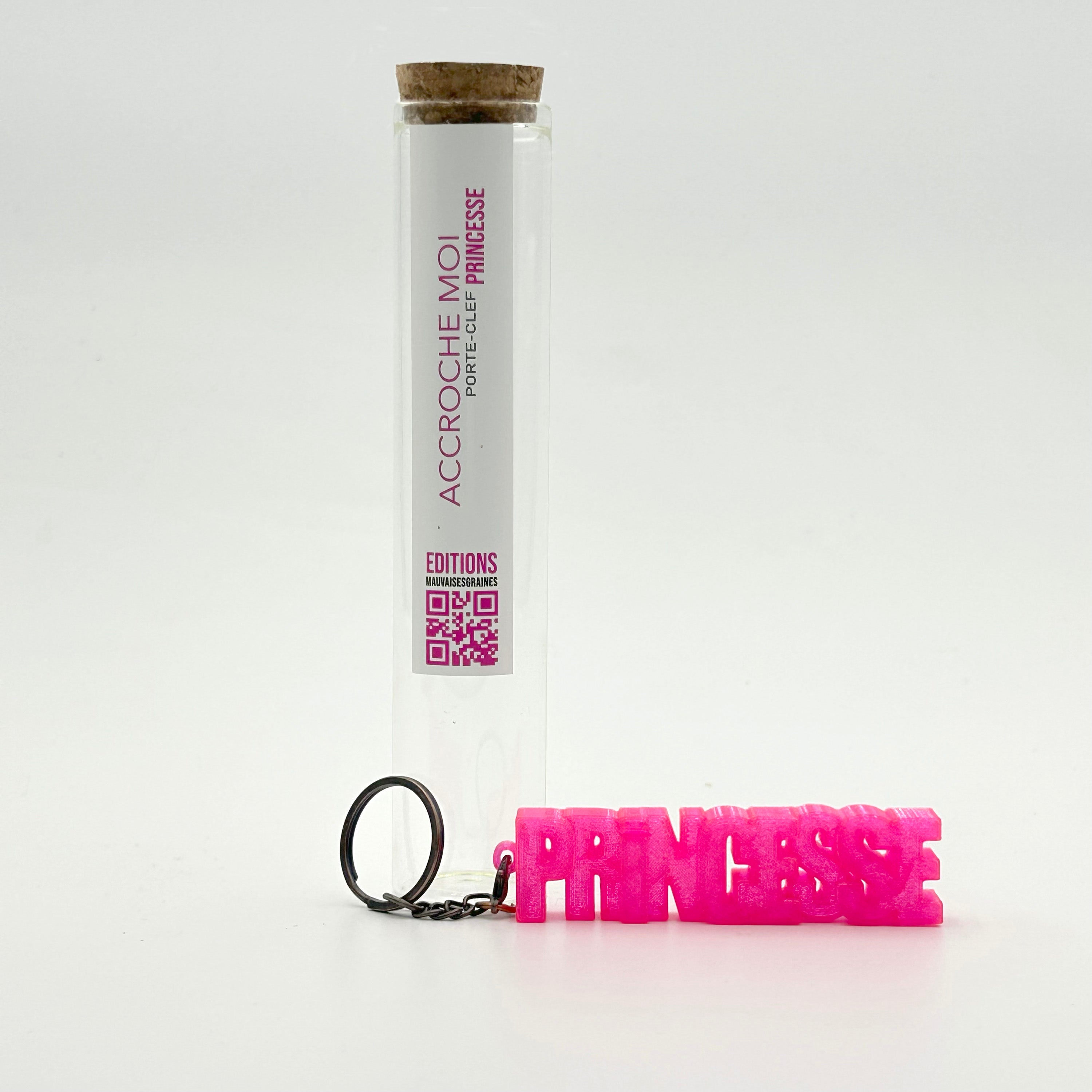 Porte-clés à message – PRINCESSE