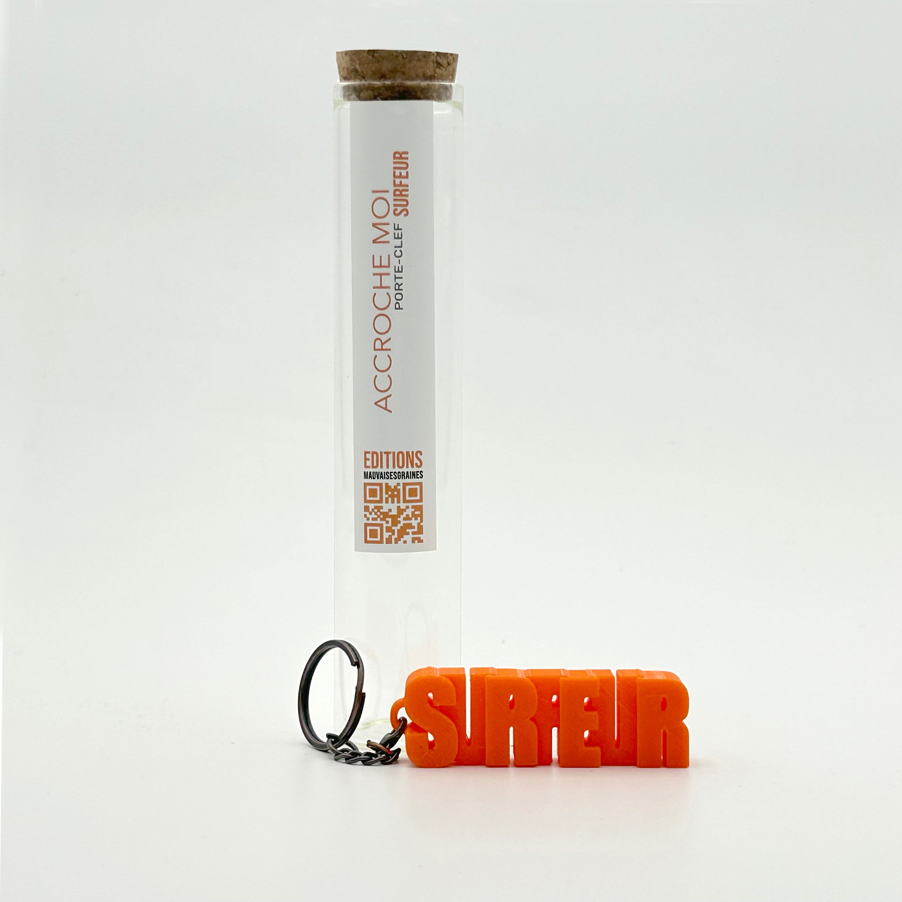 Porte-clés à message – SURFEUR