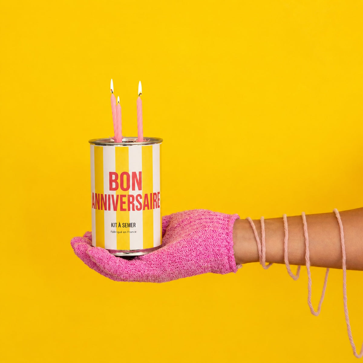 Kit à semer “BON ANNIVERSAIRE” – Fabriqué en France
