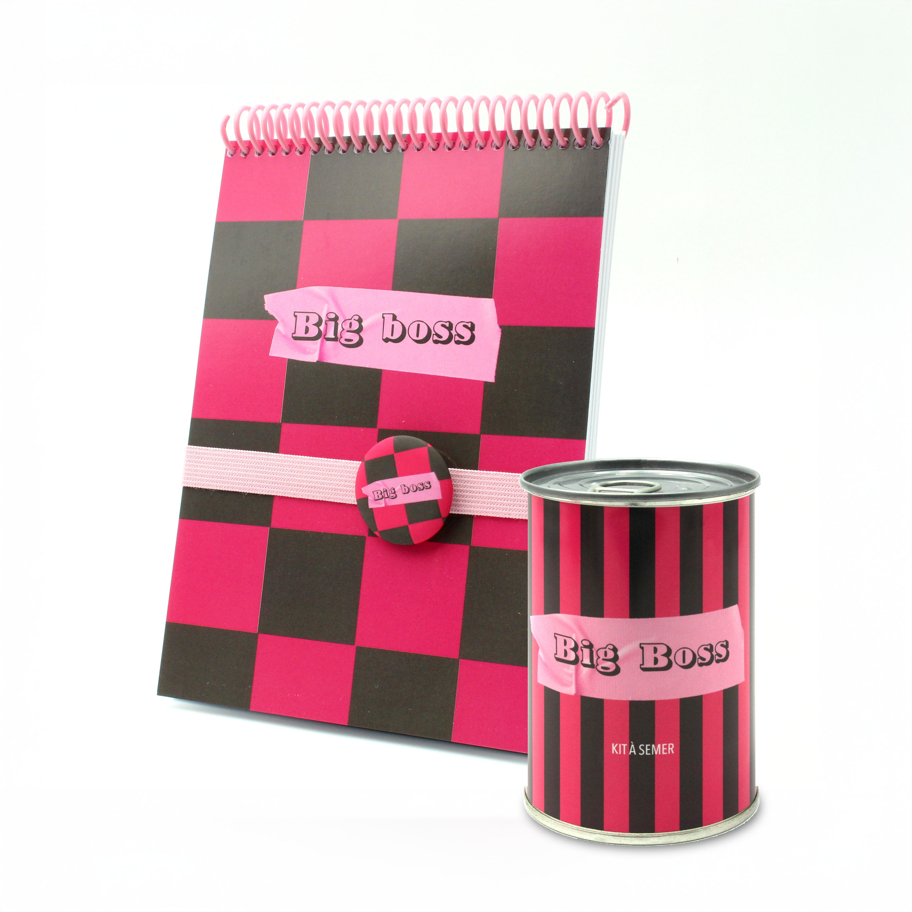 Pack Carnet + Kit Ă semer "Big Boss"