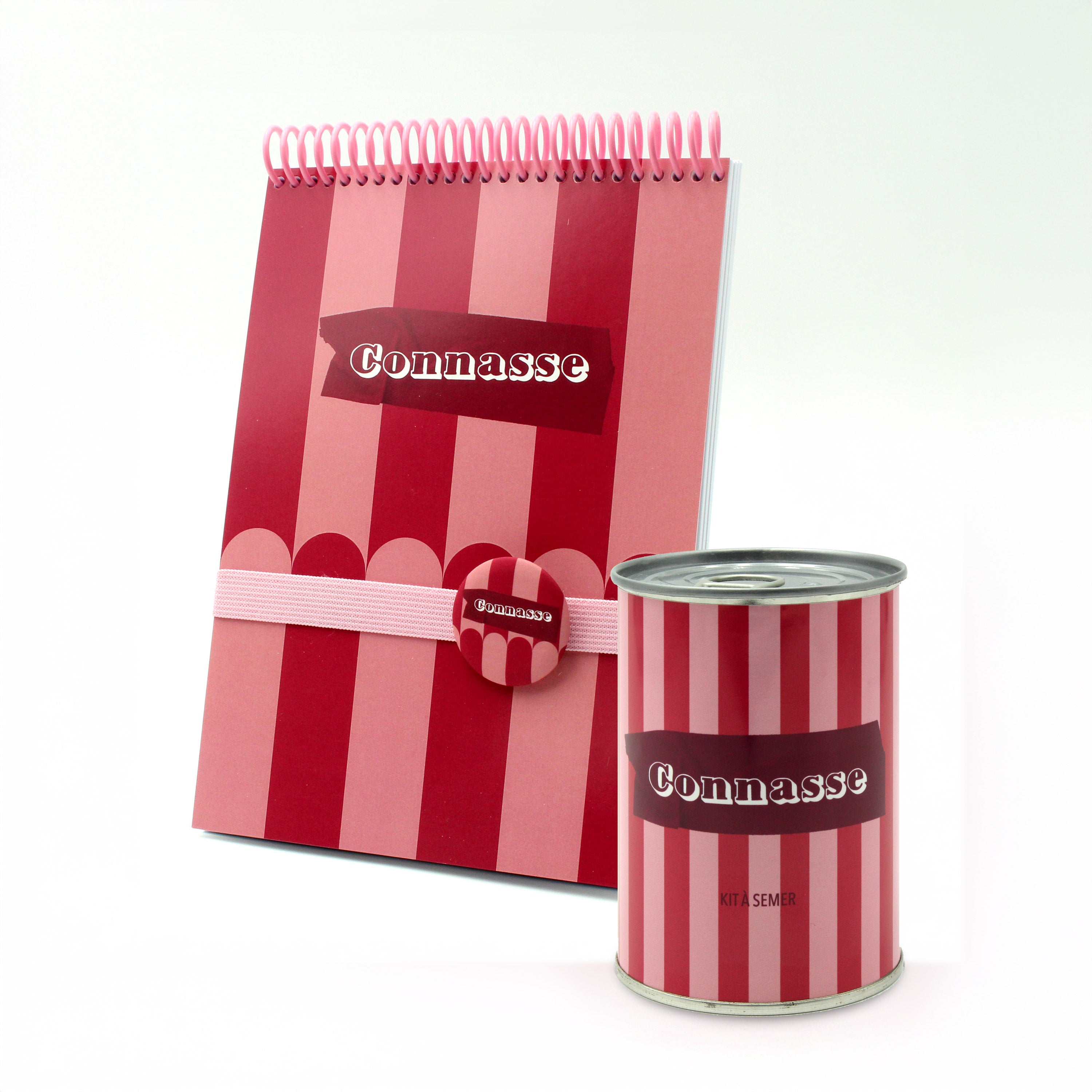 Pack Carnet + Kit à semer "Connasse"