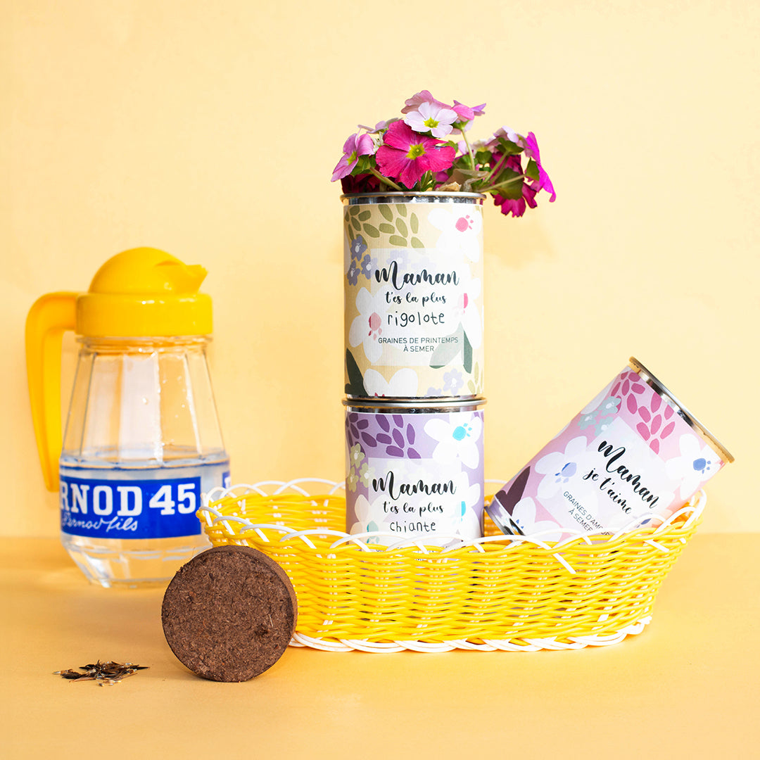 Kit à semer "Maman t'es la plus Rigolote"