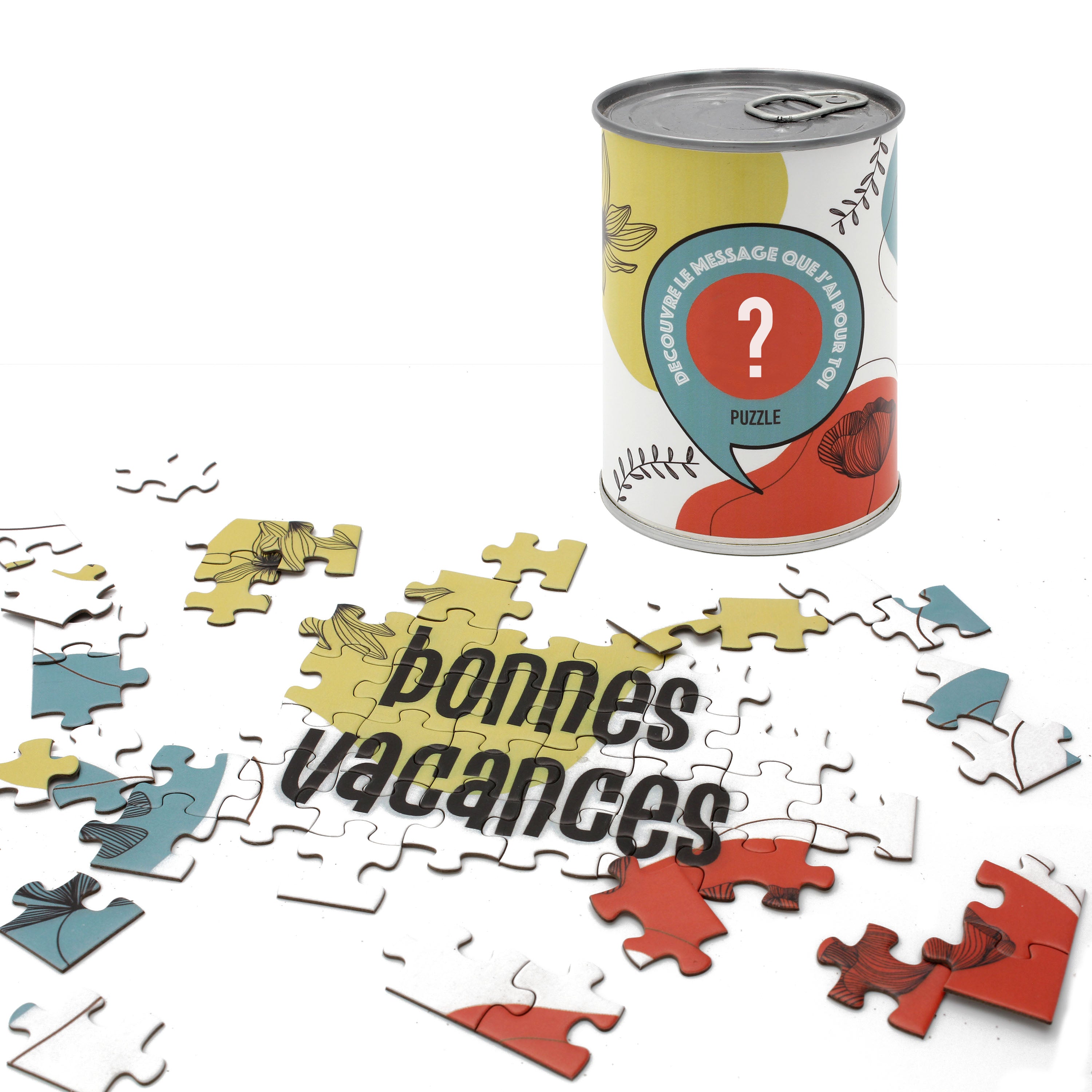 Puzzle à message "Bonnes Vacances" bwat