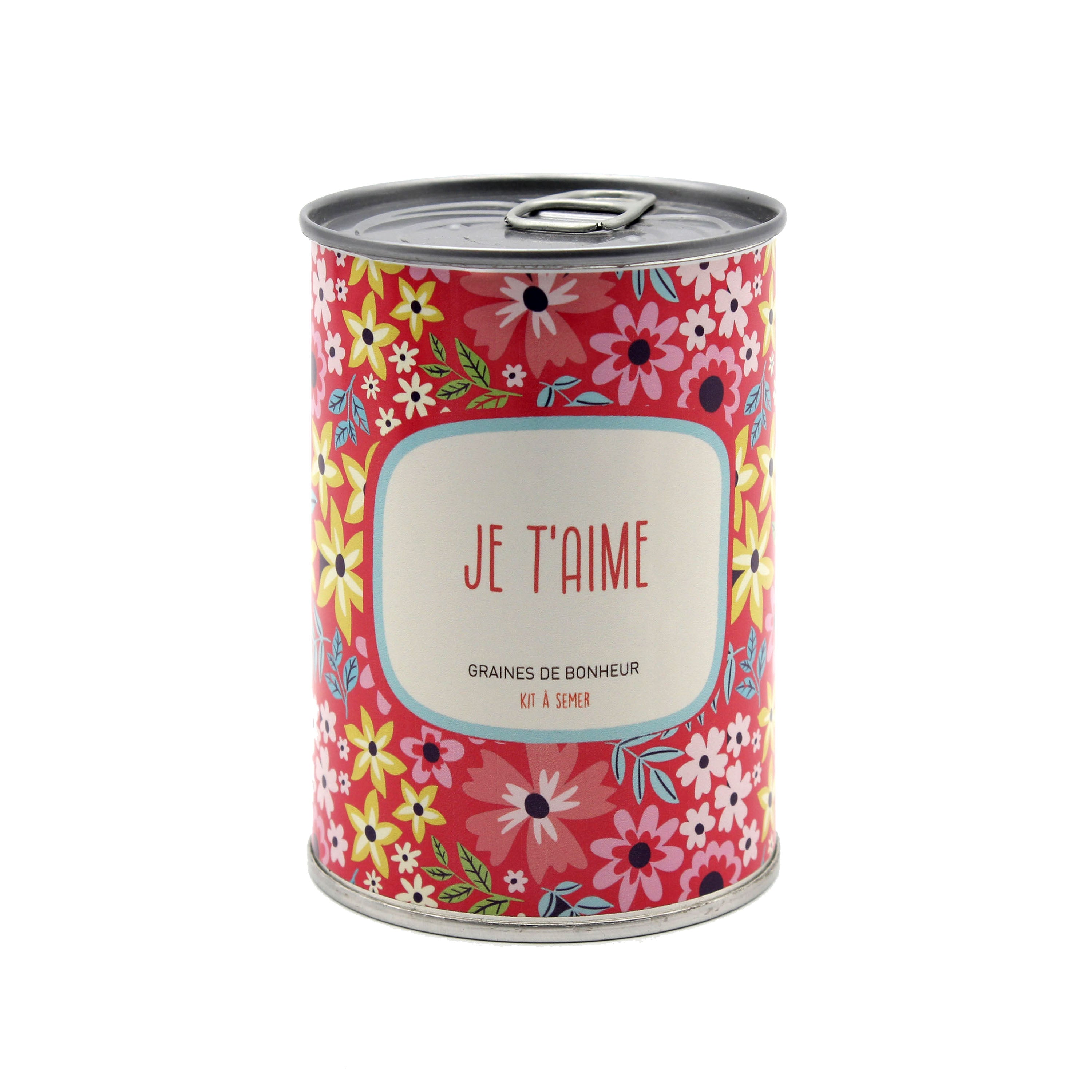 Kit à semer "Je t'aime" fabriqué en France