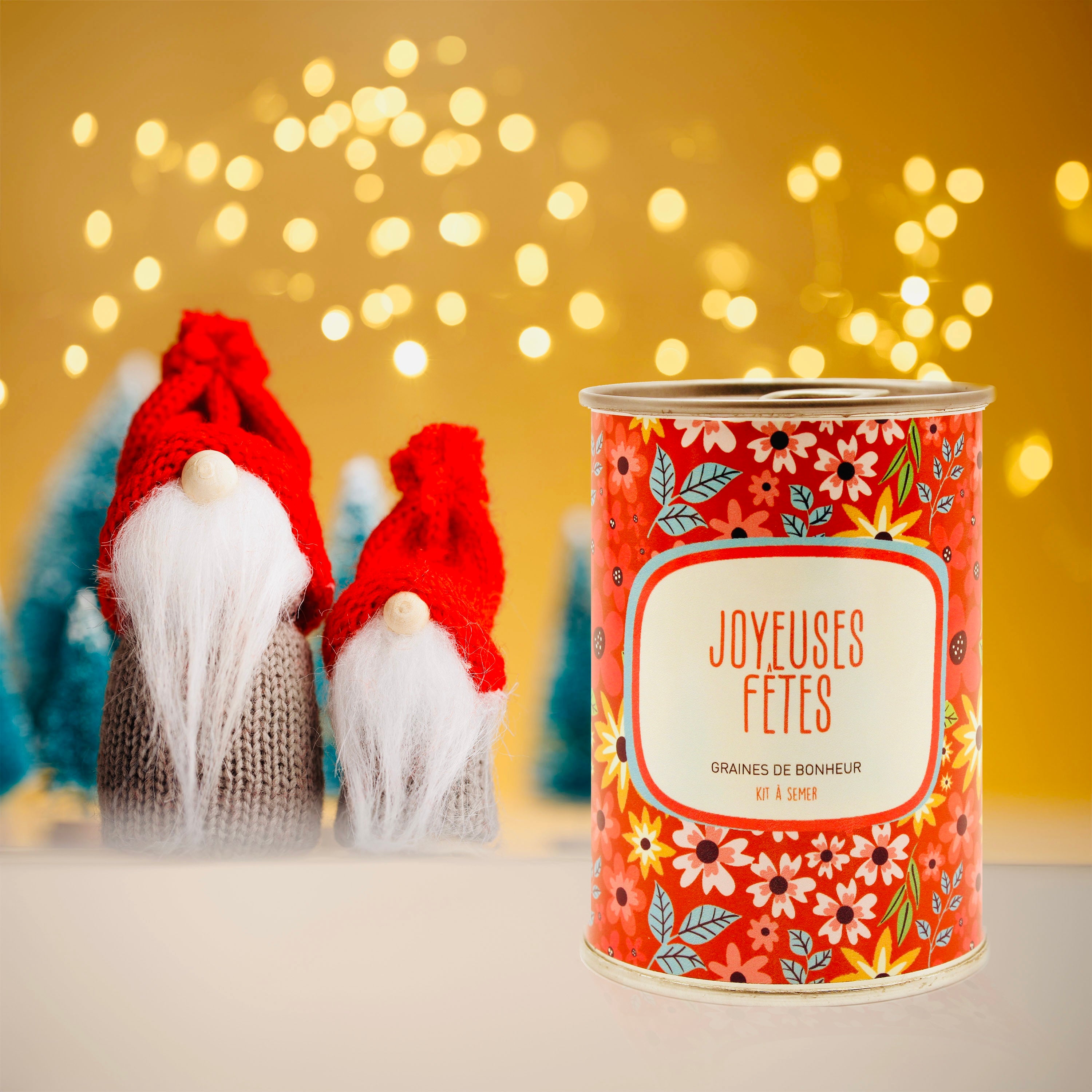 Kit à semer "Joyeuses Fêtes" Fabriqué en France
