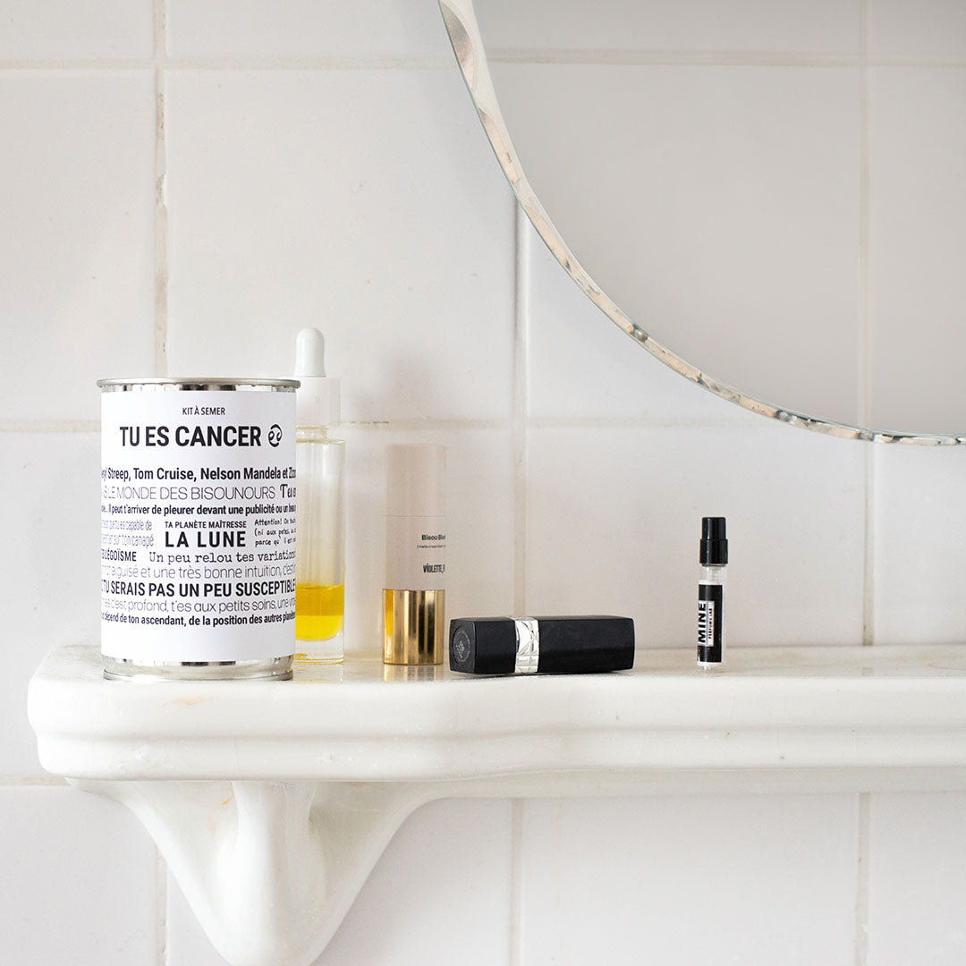 Kit à semer Cancer Mauvaises Graines, idée cadeau astrologique en collaboration avec Tout est Dit