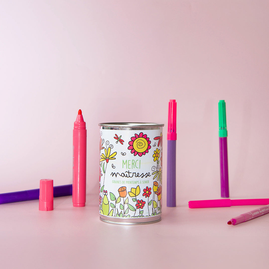 Kit à semer "merci Maitresse"