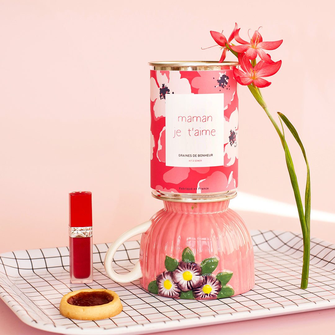 Kit à semer "Maman je t'aime" fabriqué en France