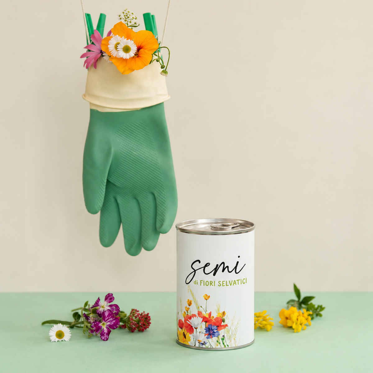 Kit da seminare « Fiori selvatici » – Gamme Blanche – MauvaisesGraines