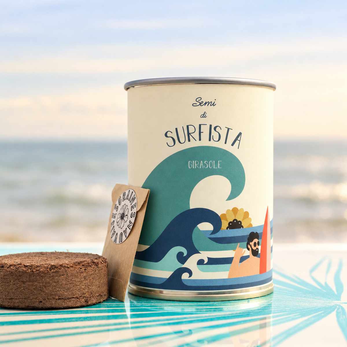 Kit da seminare « Semi di surfista » – Les petits Yéyés – MauvaisesGraines