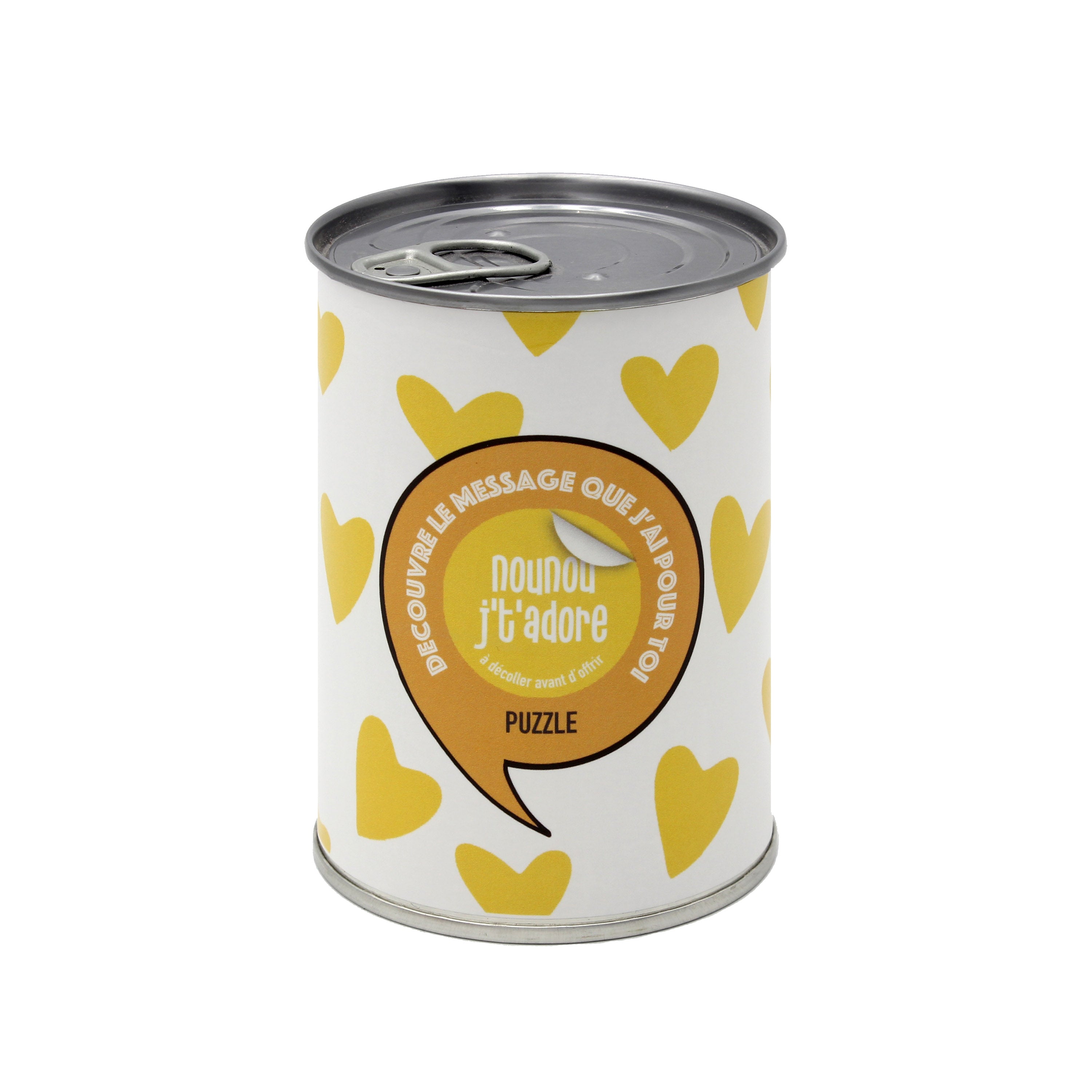 Puzzle à message "Nounou j't'adore" bwat