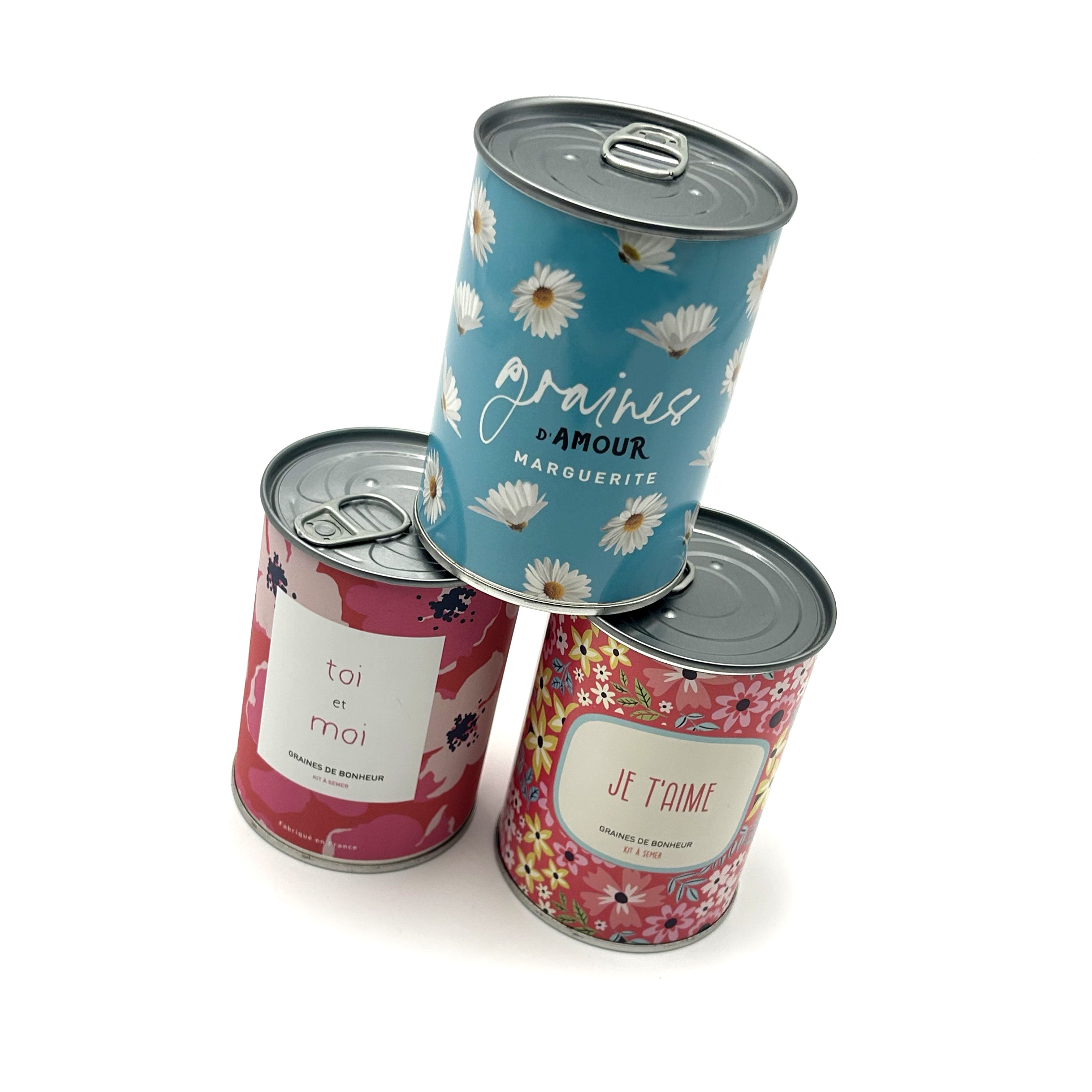 ❤️ Pack Amour – 3 kits à semer qui disent (vraiment) je t’aime