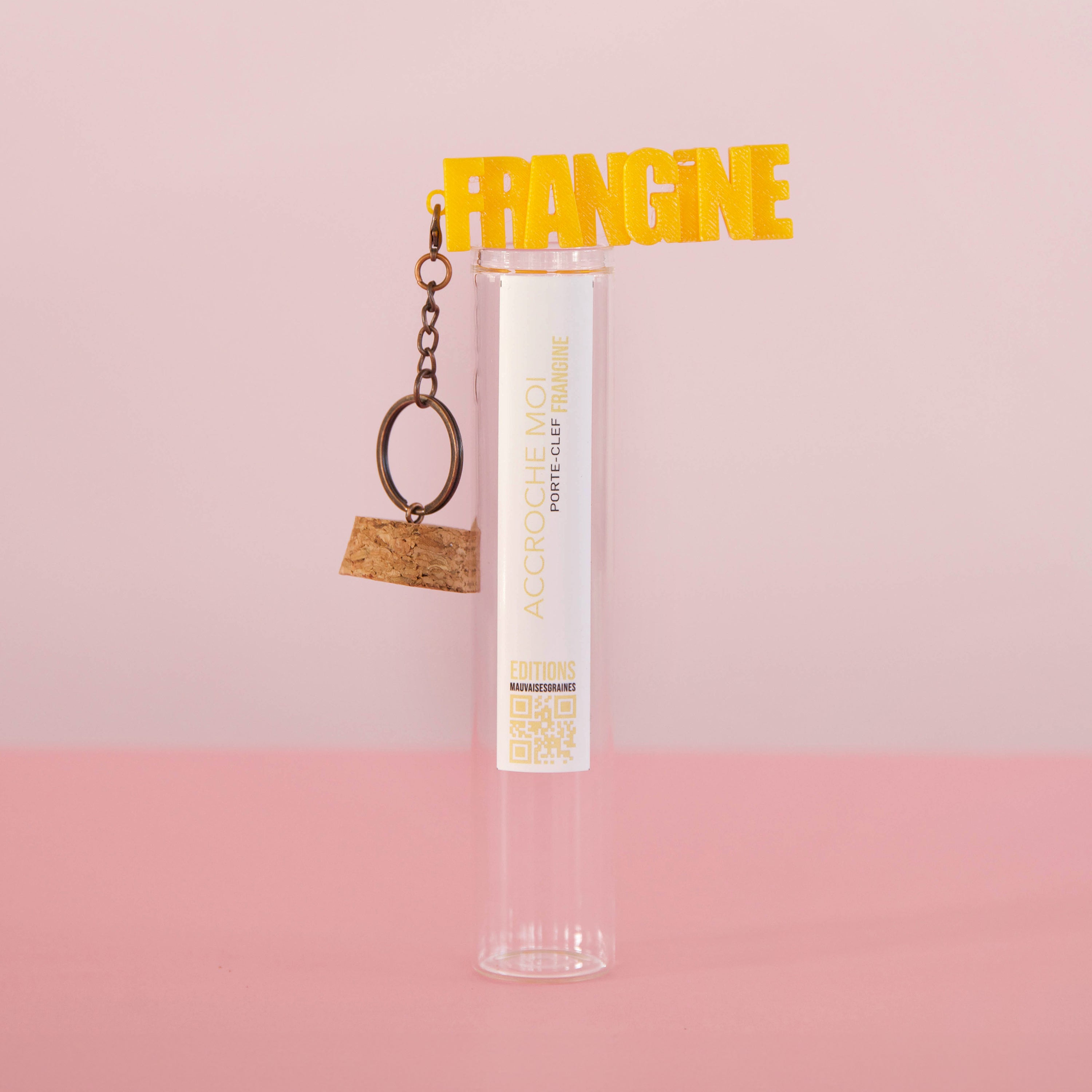 Porte-clés à message – FRANGINE