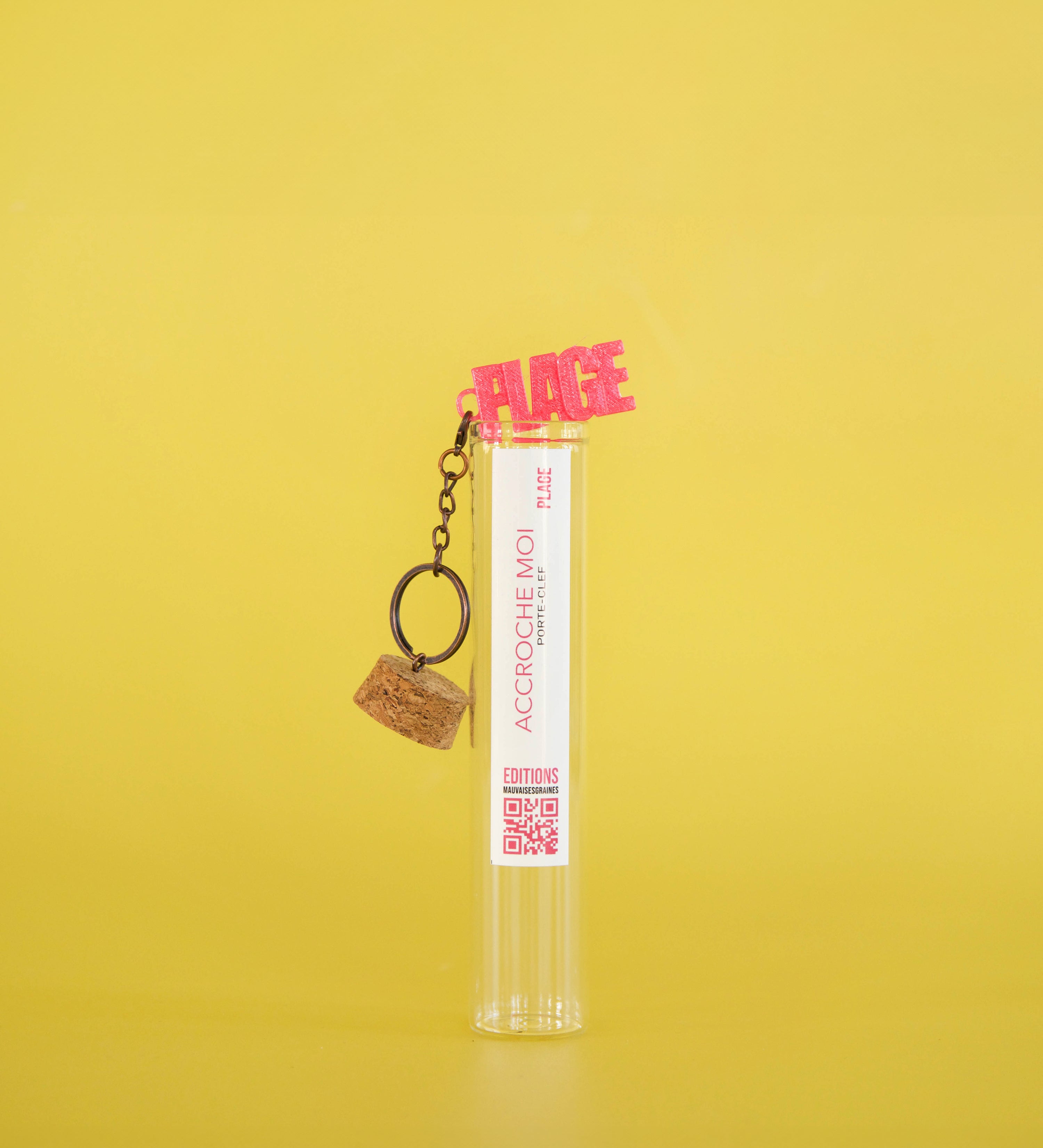 Porte-clés à message – PLAGE