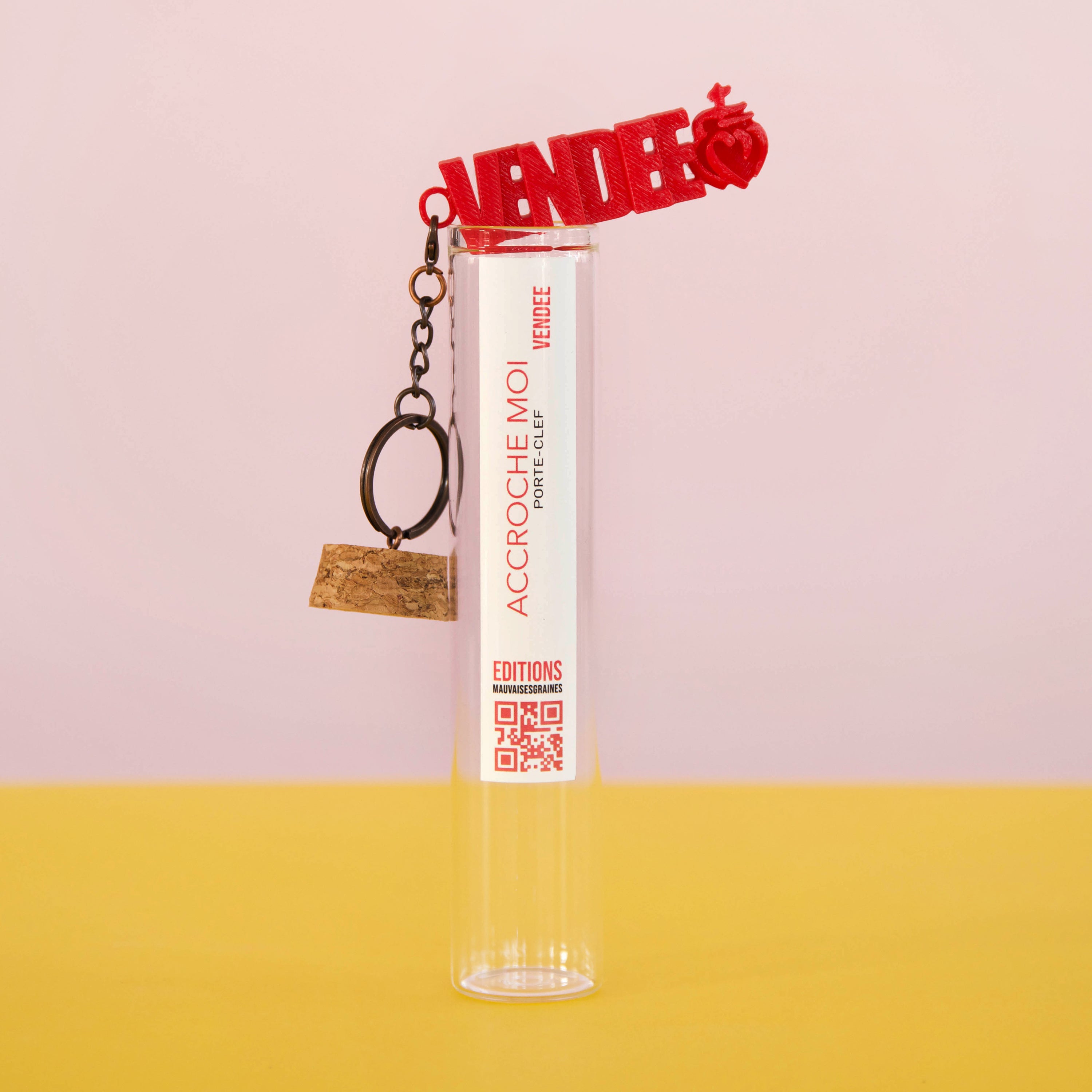 Porte-clés à message – Vendée