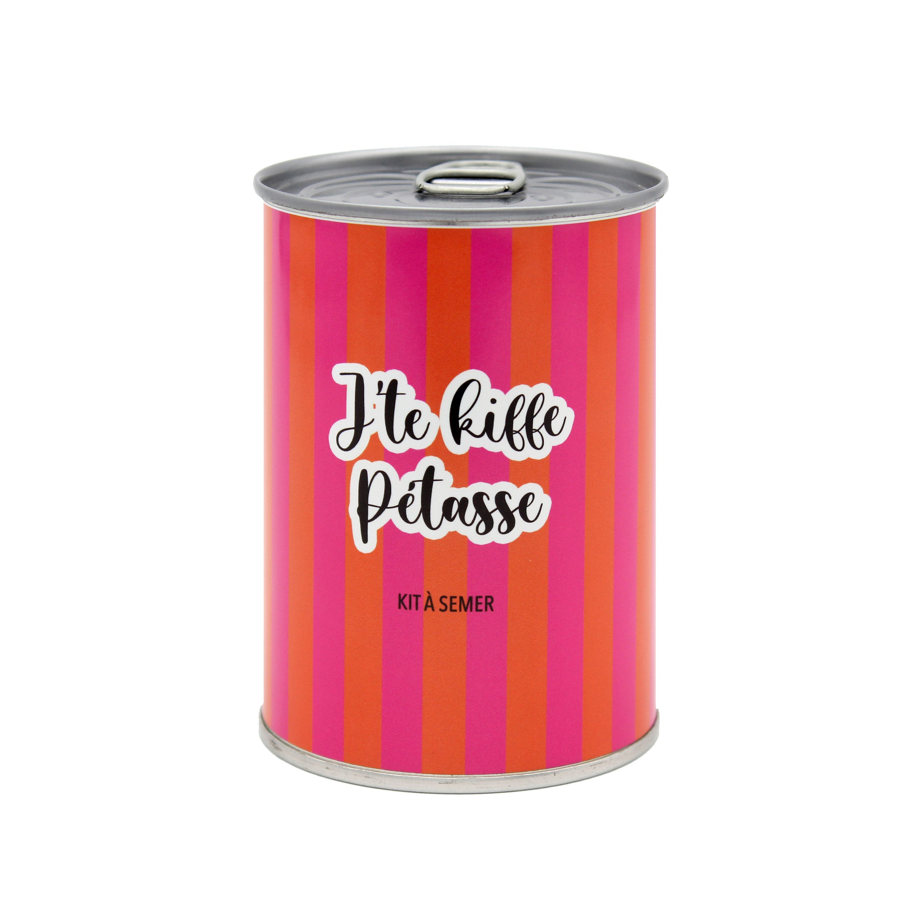 Kit à semer "J'te kiffe Pétasse" fabriqué en France