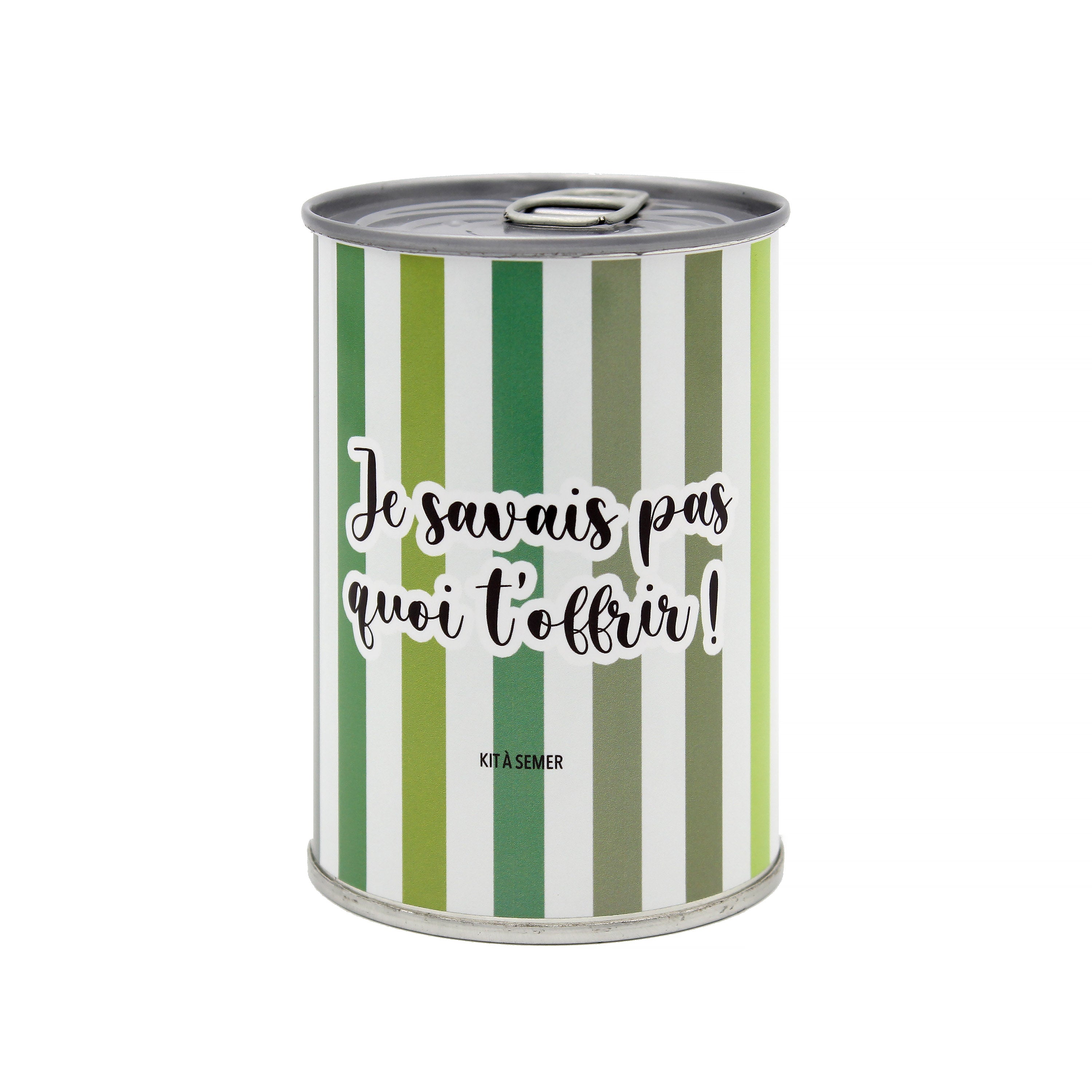 Kit à semer "Je savais pas quoi t'offrir" fabriqué en France