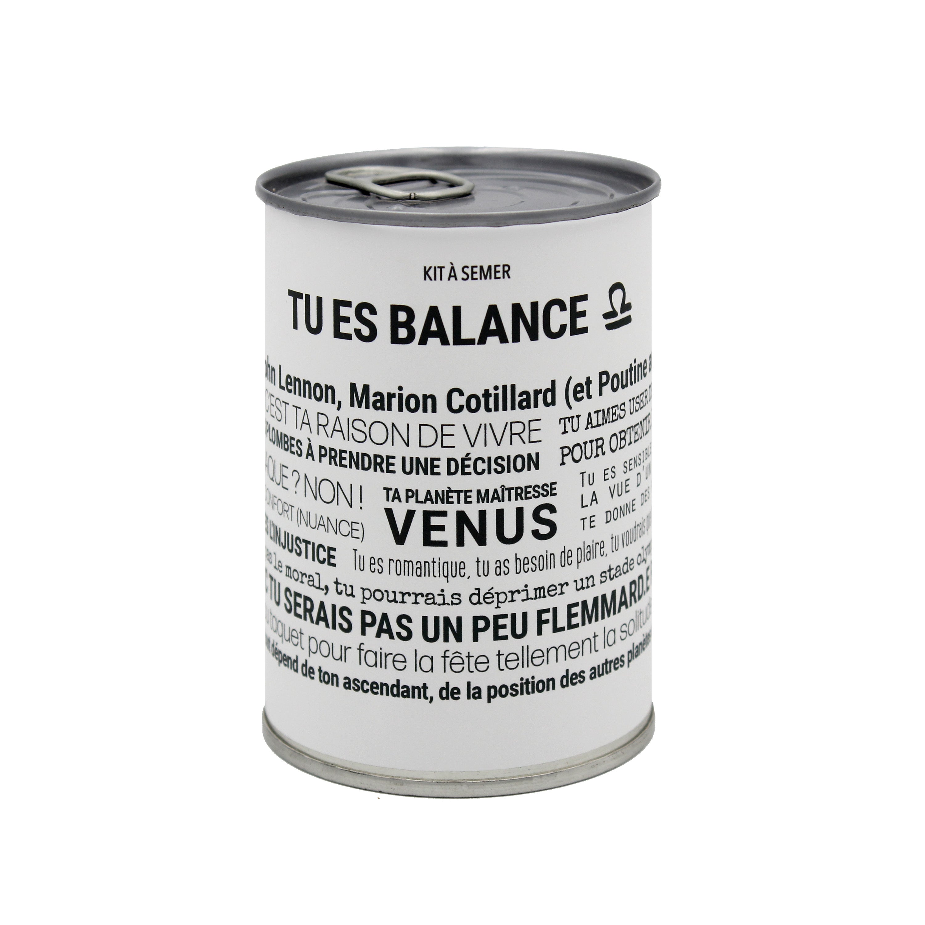 Kits à semer "Balance" en collab avec "Tout est Dit"