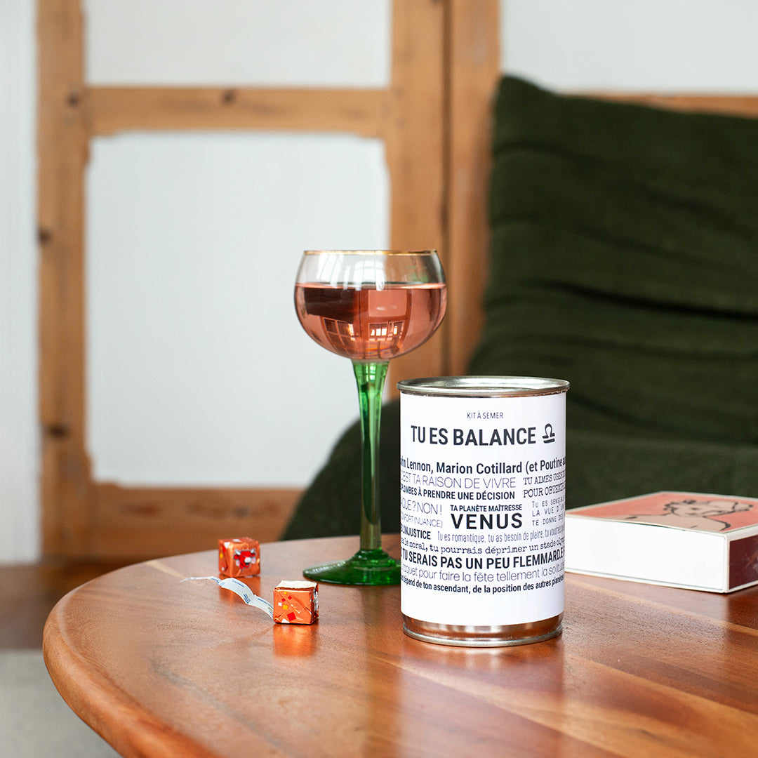 Kits à semer "Balance" en collab avec "Tout est Dit"
