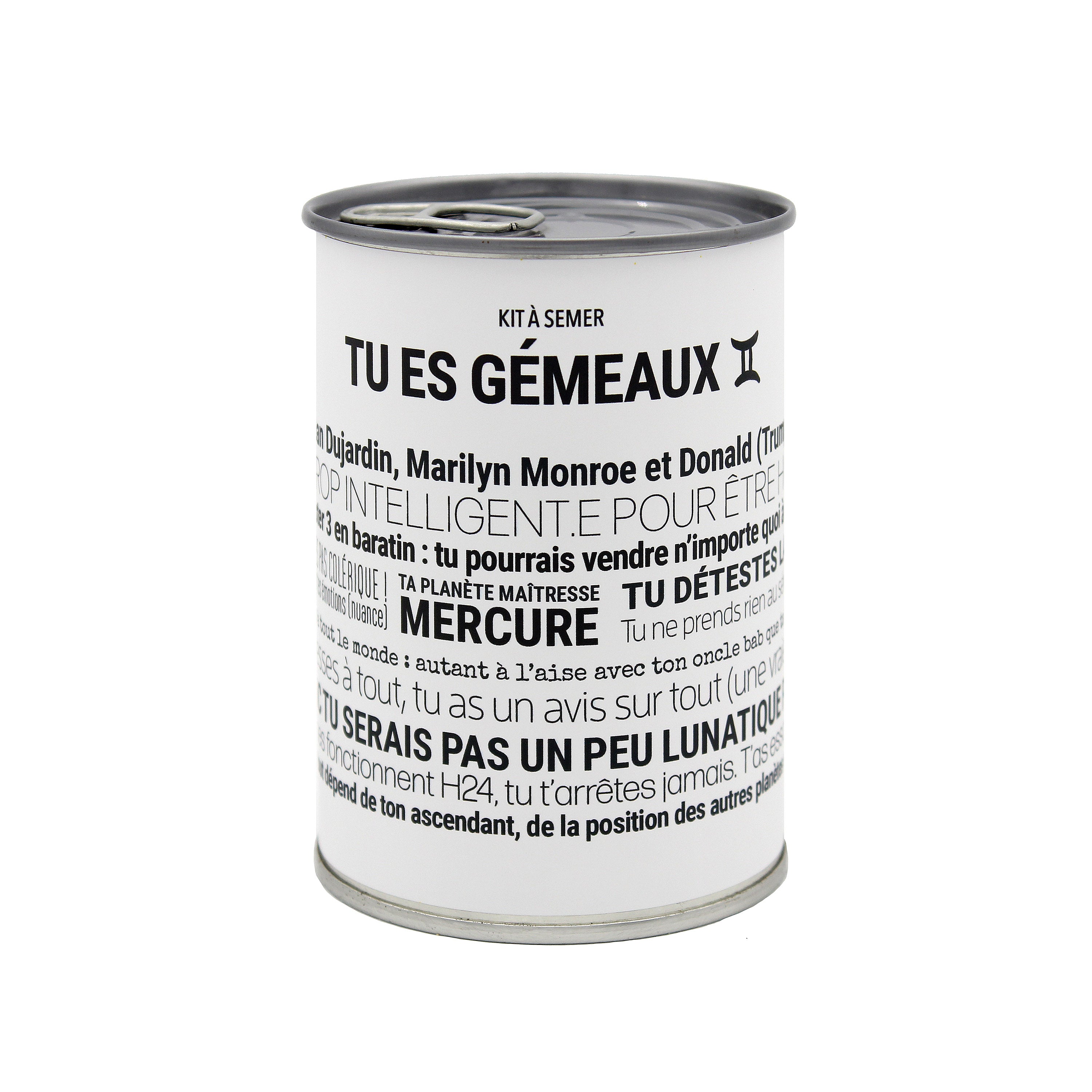 Kits à semer "Gemeaux" en collab avec "Tout est Dit"