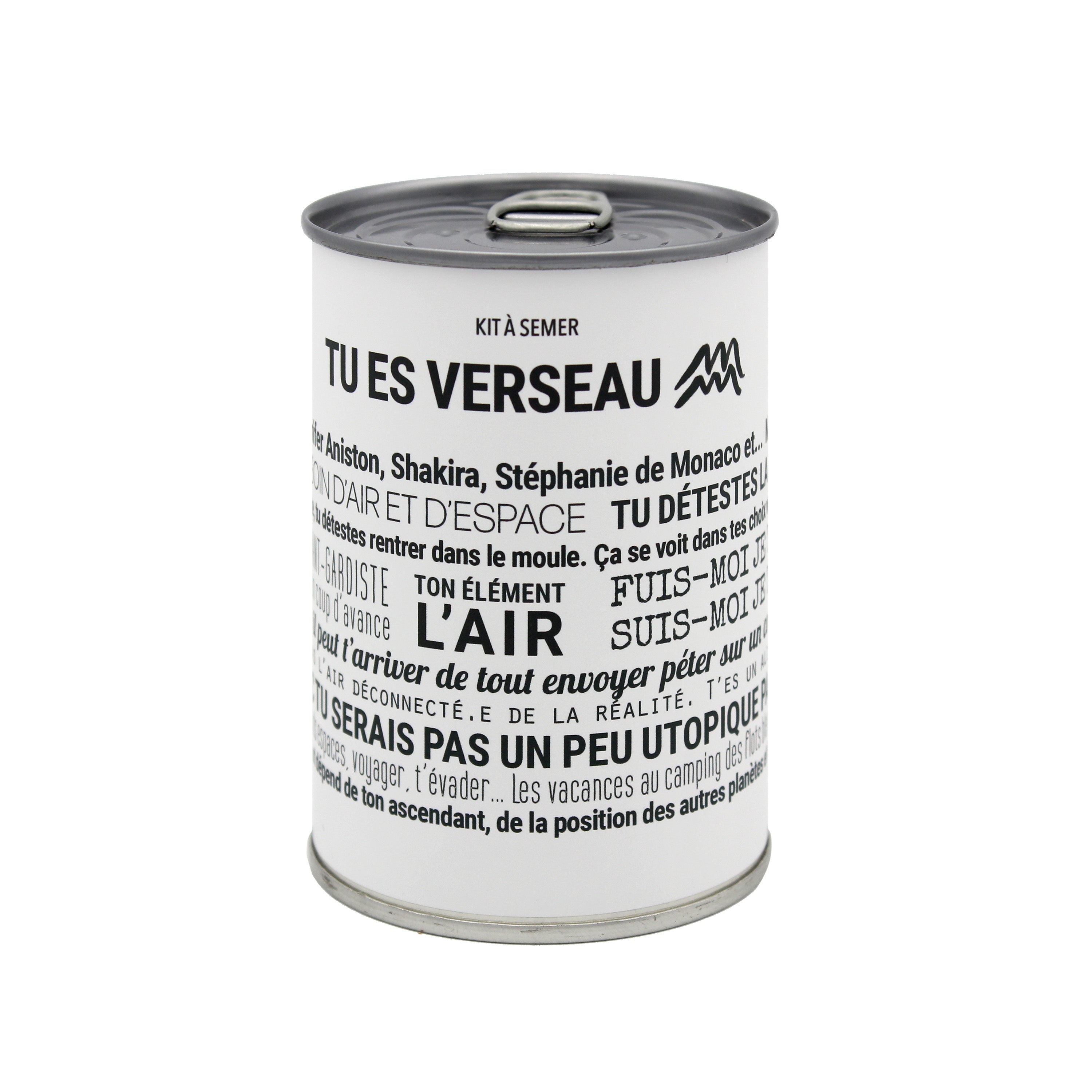 Kits à semer "Verseau" en collab avec "Tout est Dit"