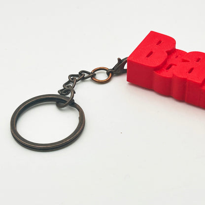 Porte-clés à message – BEAU GOSSE