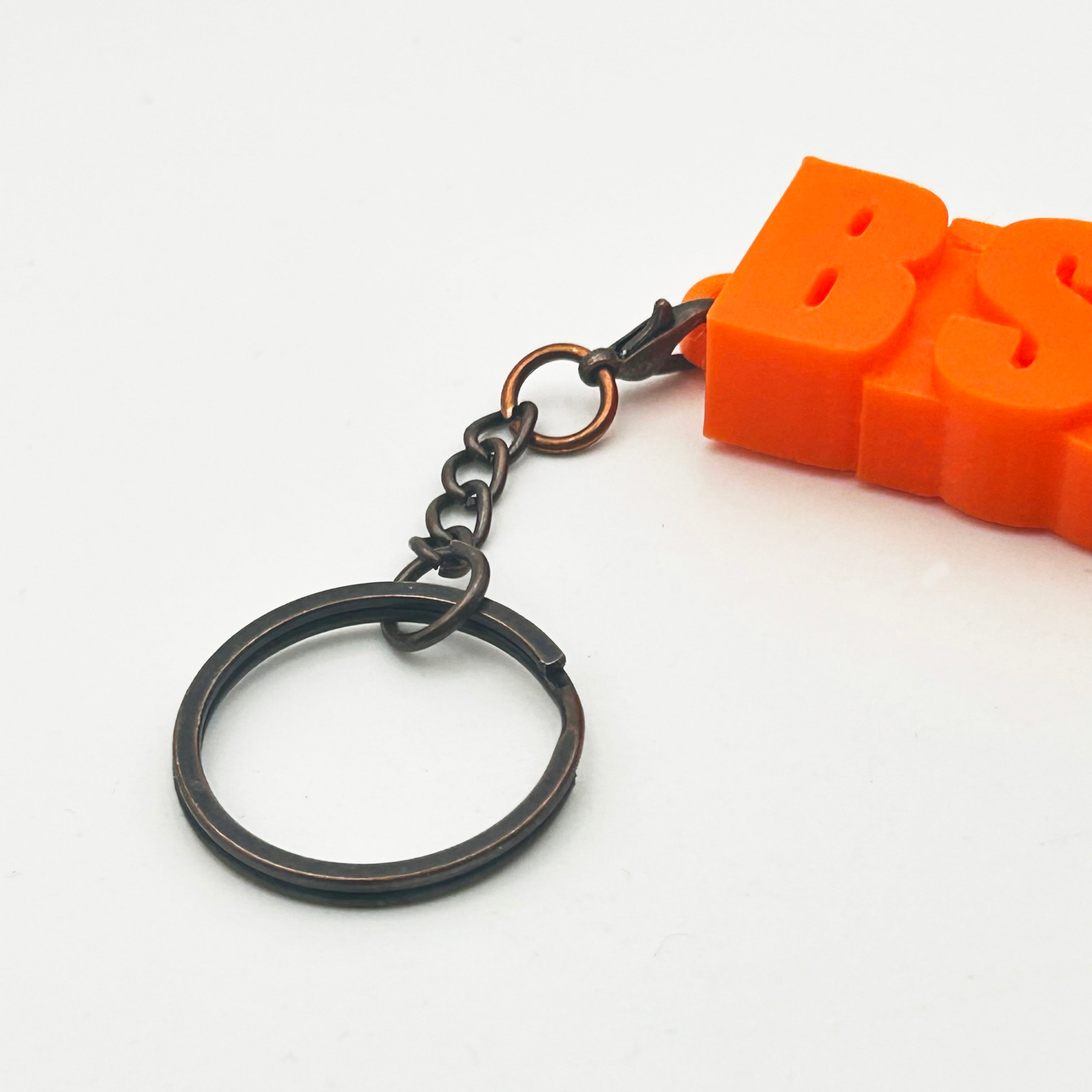 Porte-clés à message – BISOUS