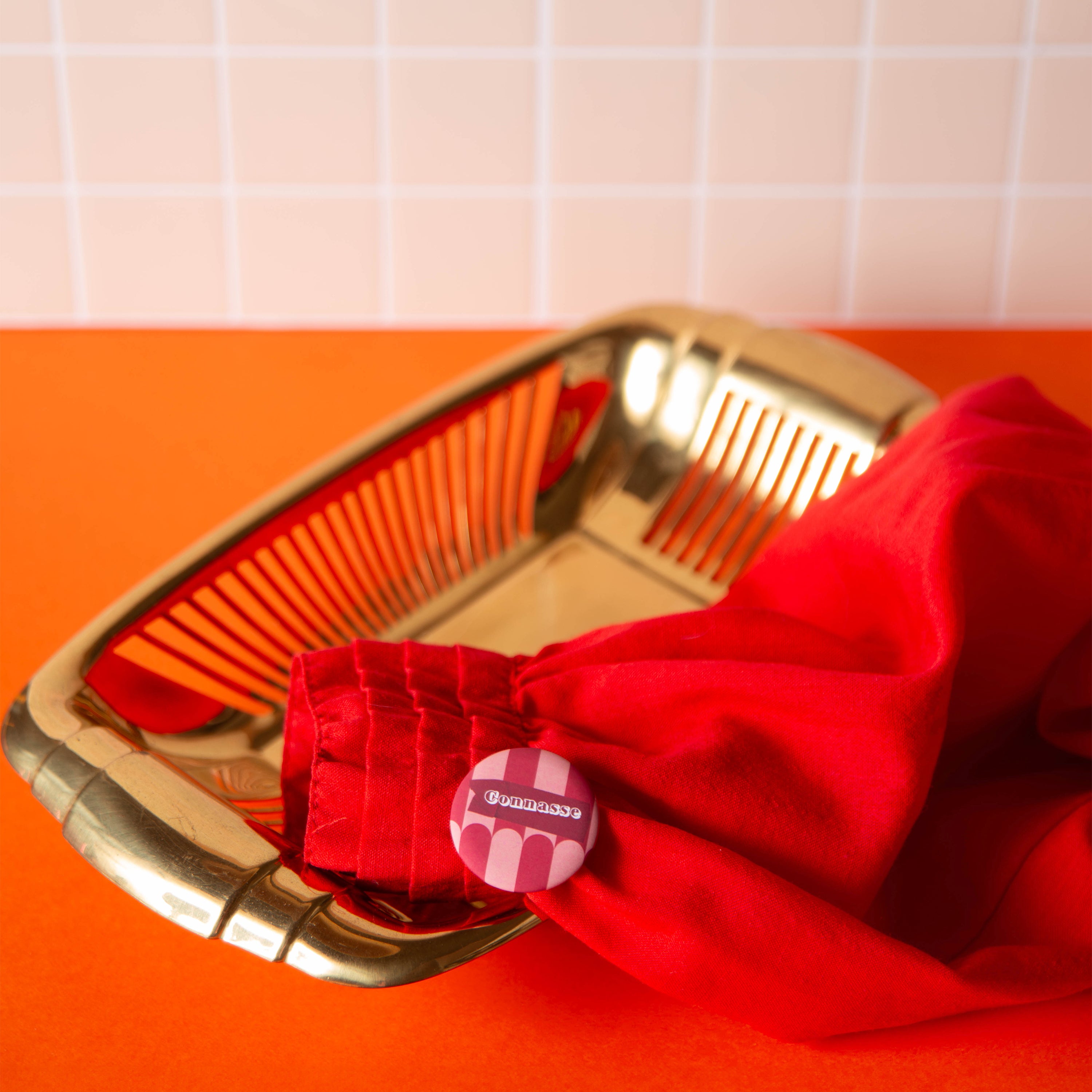 Badge 38 mm "Connasse"