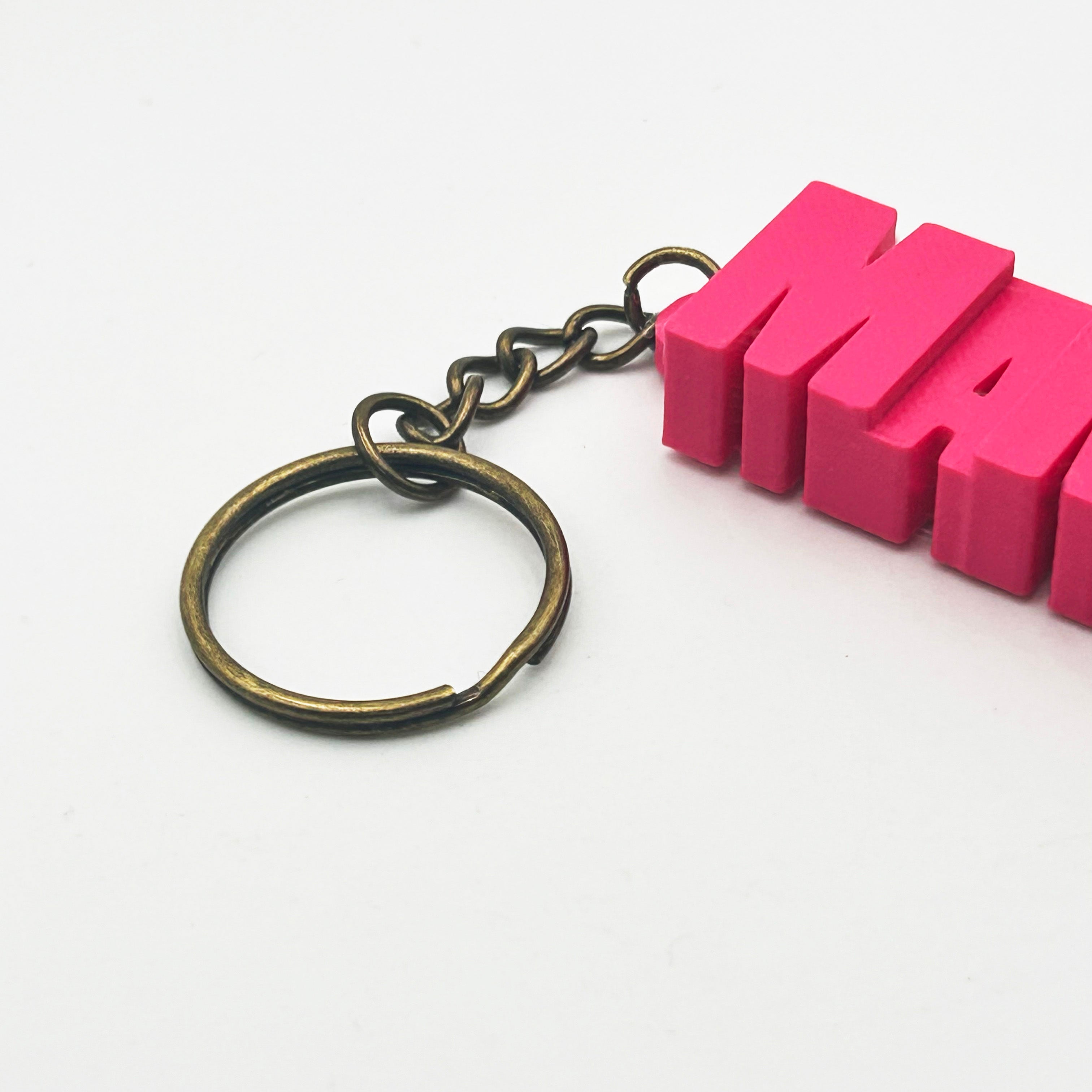 Porte-clés à message – MAMAN