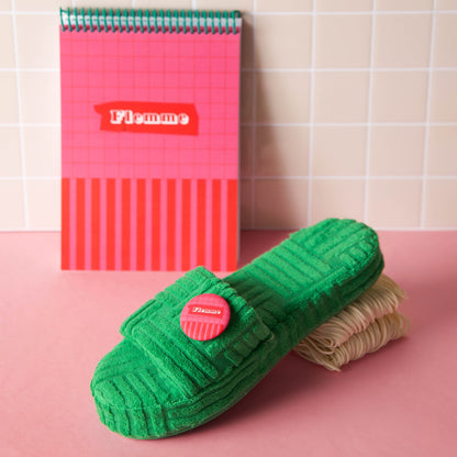 Carnet "FLEMME" -A5-Badge inclus MauvaisesGraines