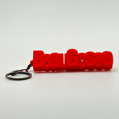 Porte-clés à message – BEAU GOSSE