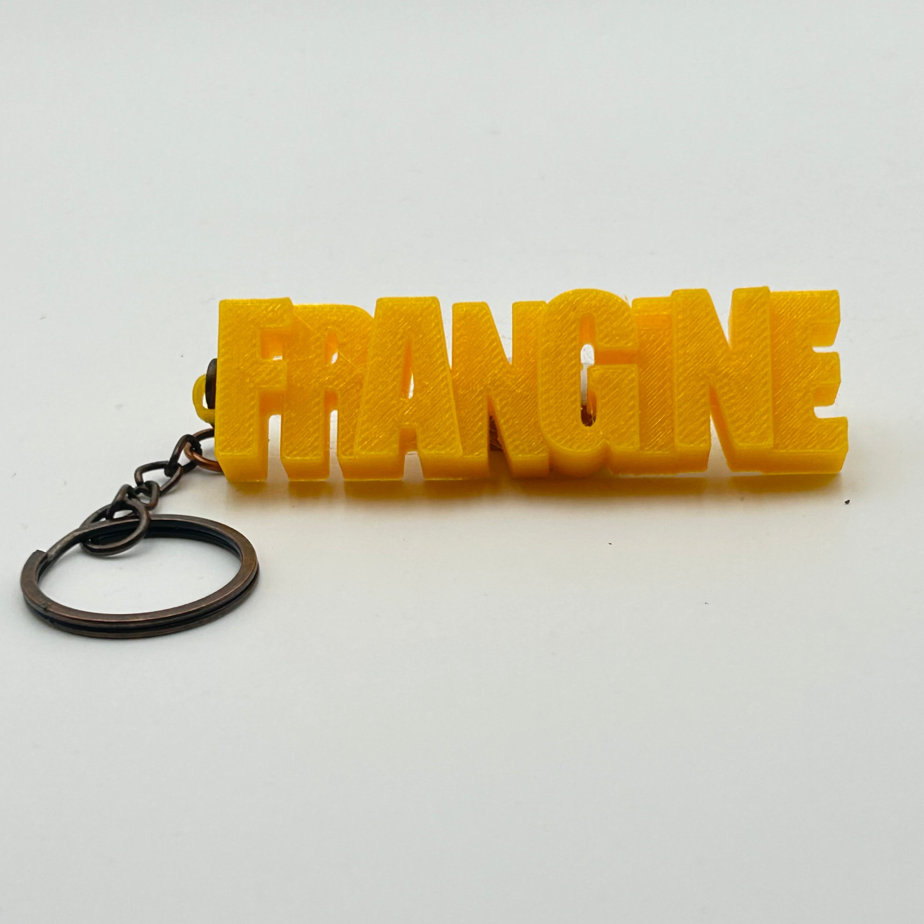 Porte-clés à message – FRANGINE