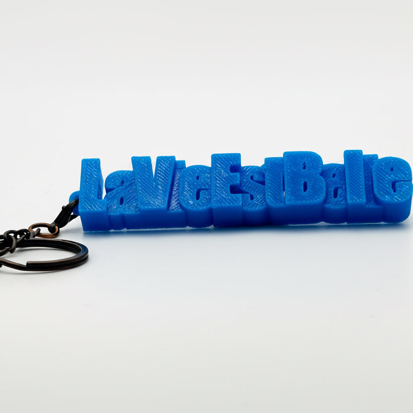 Porte-clés à message – LA VIE EST BELLE