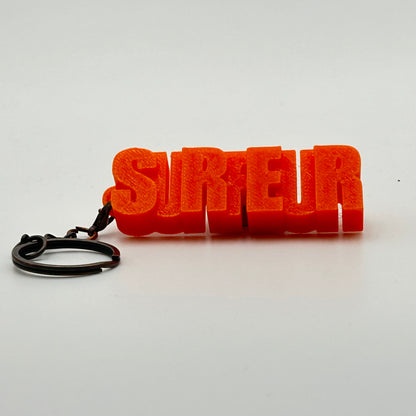 Porte-clés à message – SURFEUR